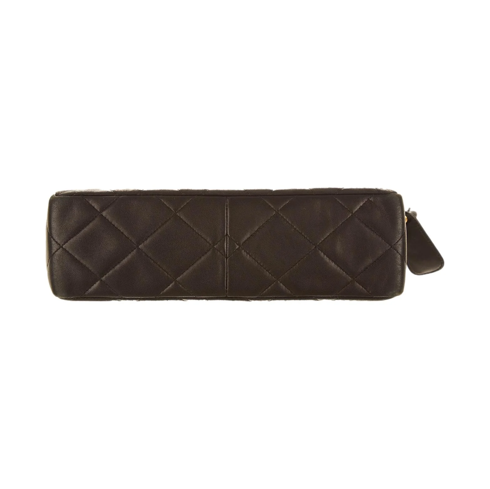 Chanel Black Quilted Logo Shoulder Bag - Image 4