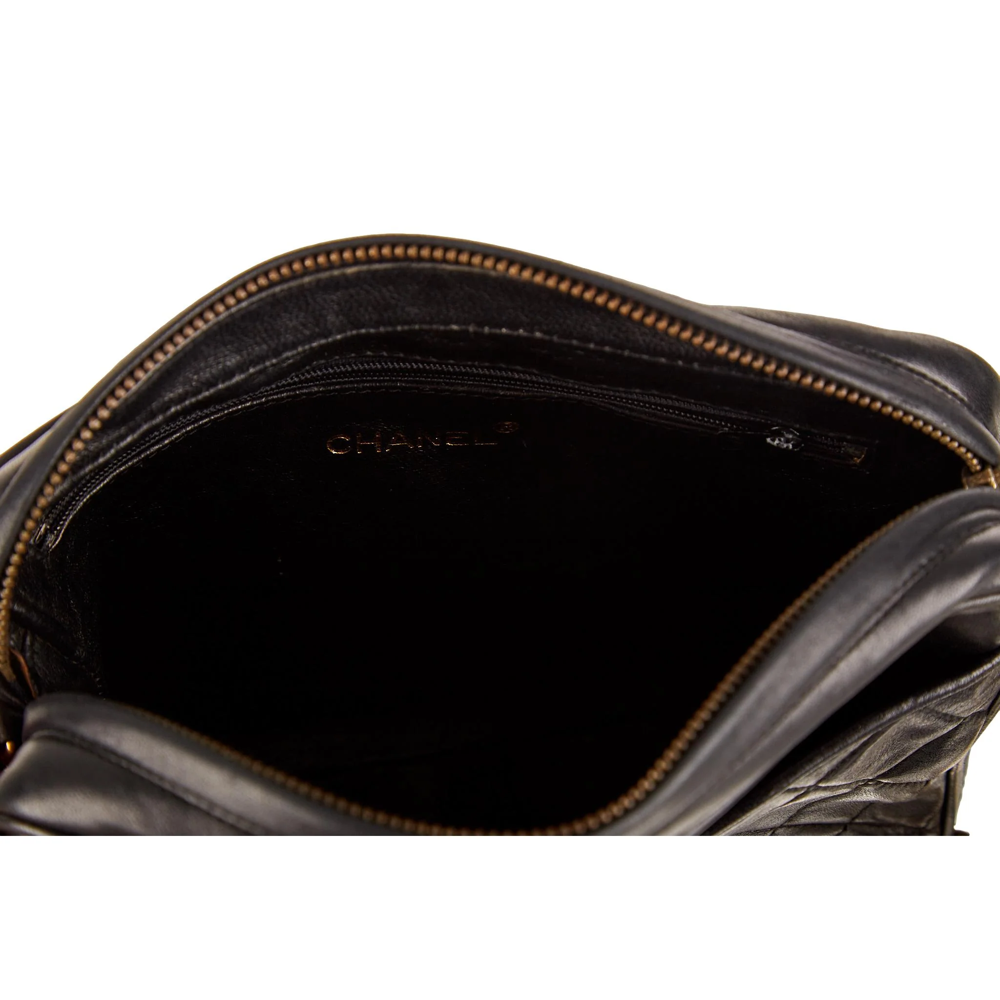 Chanel Black Quilted Tassel Shoulder Bag - Image 4