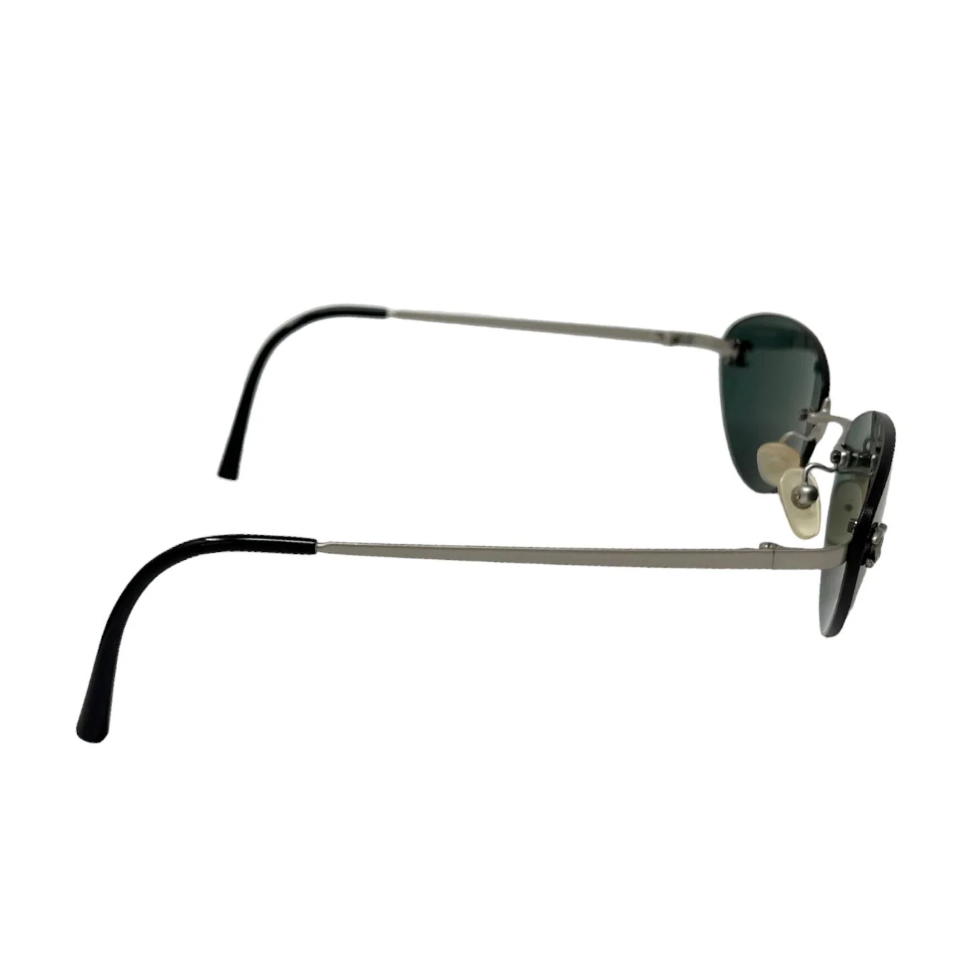 Chanel Black Rimless Sunglasses - Image 3