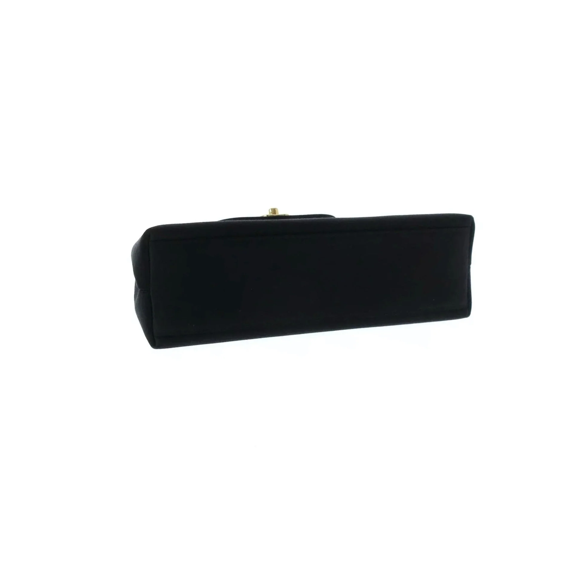 Chanel Black Satin Mini Kelly Bag - Image 4