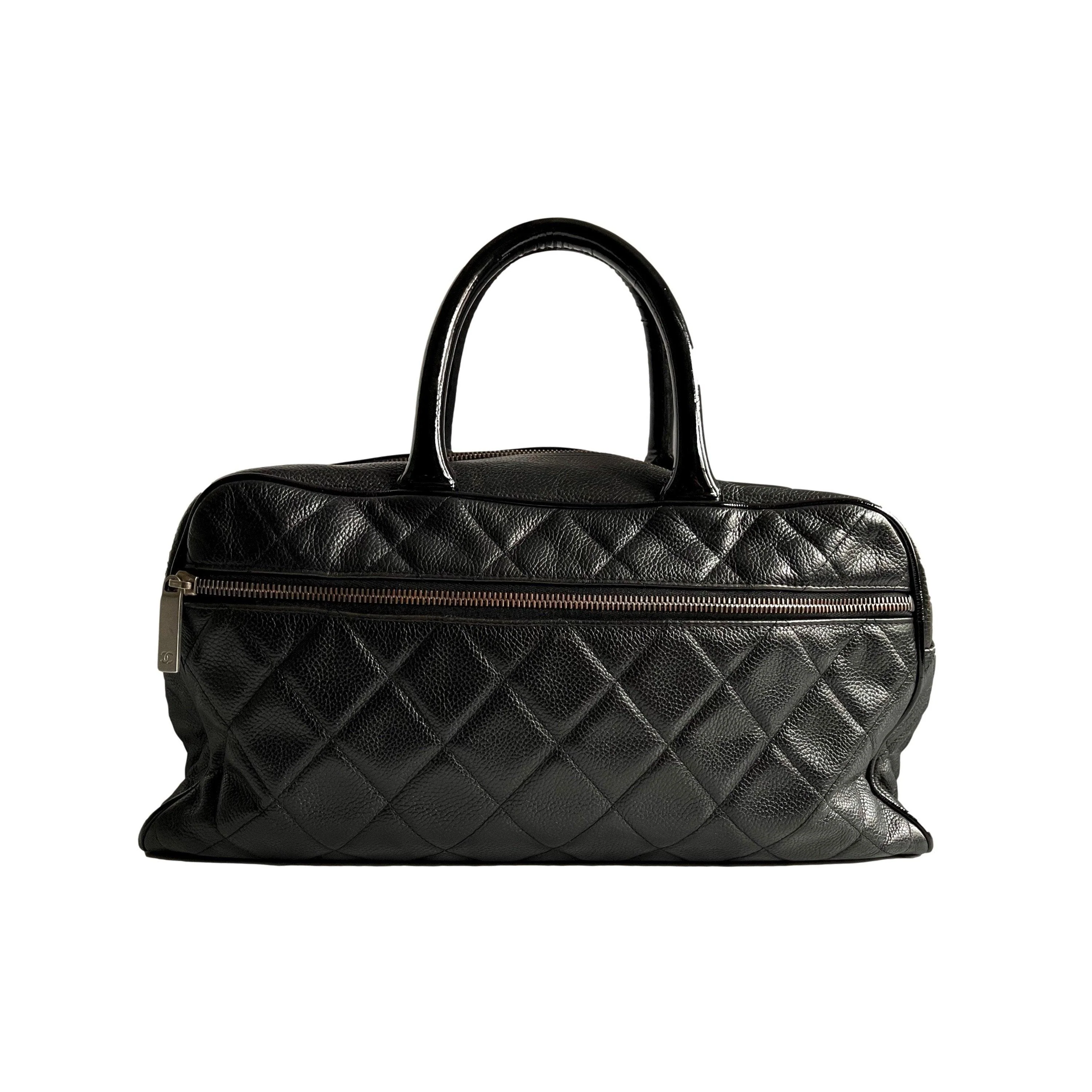 Chanel Black Small Top Handle Bag - Image 2