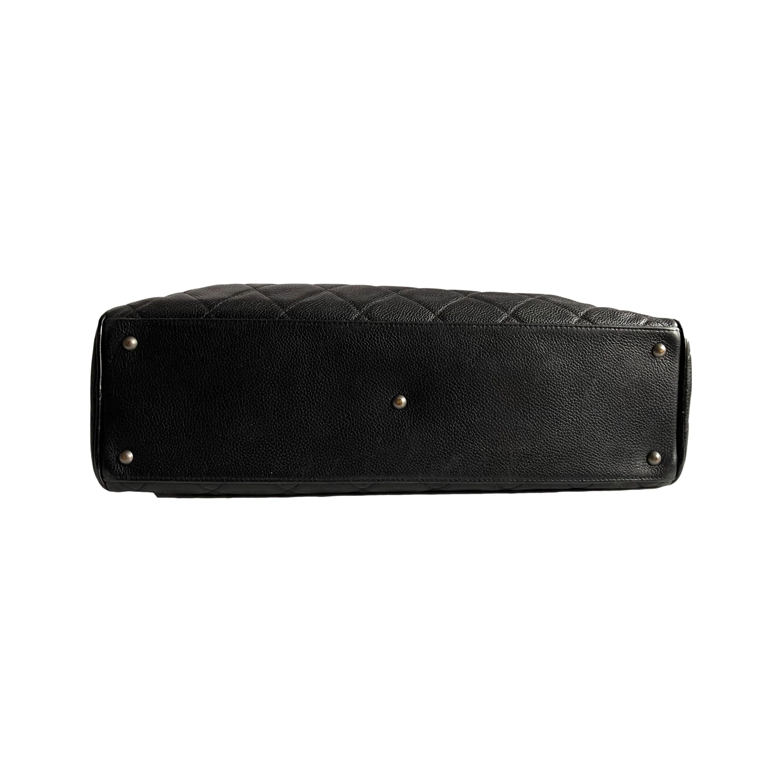 Chanel Black Small Top Handle Bag - Image 3