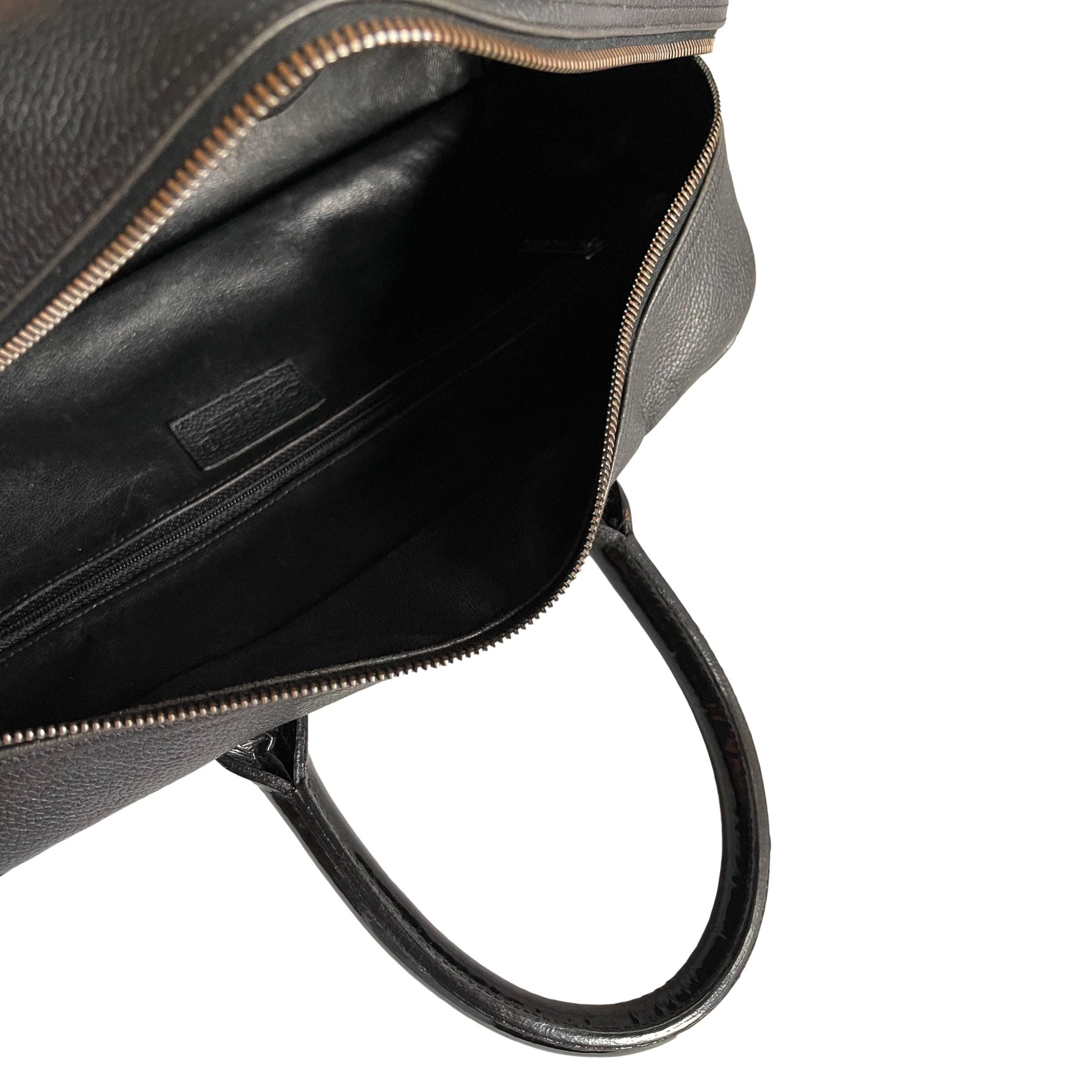 Chanel Black Small Top Handle Bag - Image 4