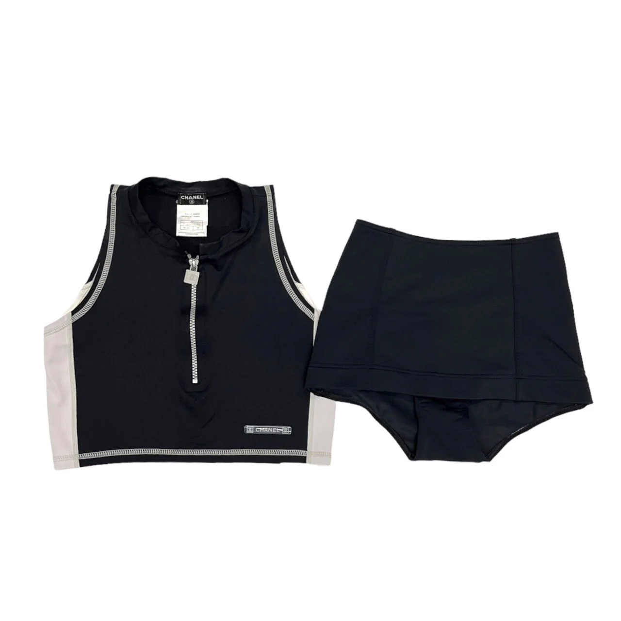Chanel Black Sport Logo Set