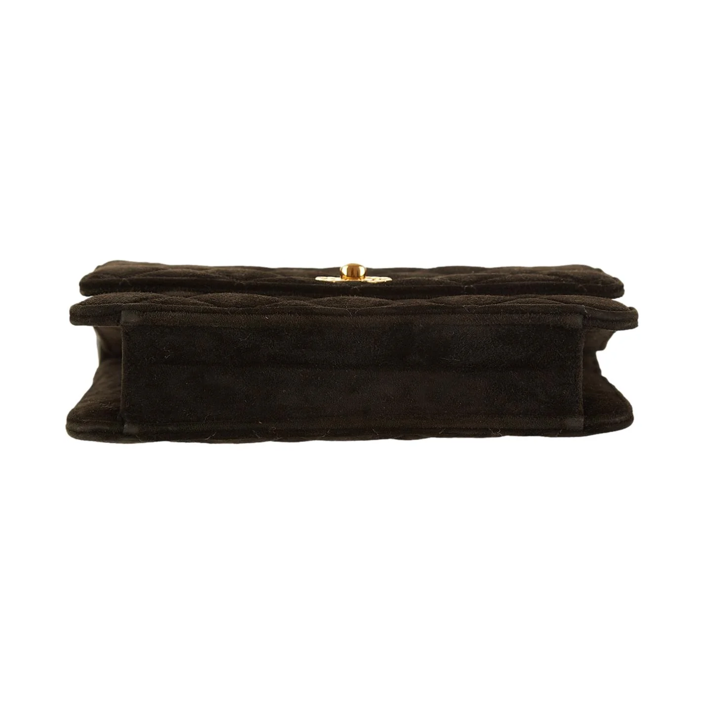 Chanel Black Suede Shoulder Bag - Image 4