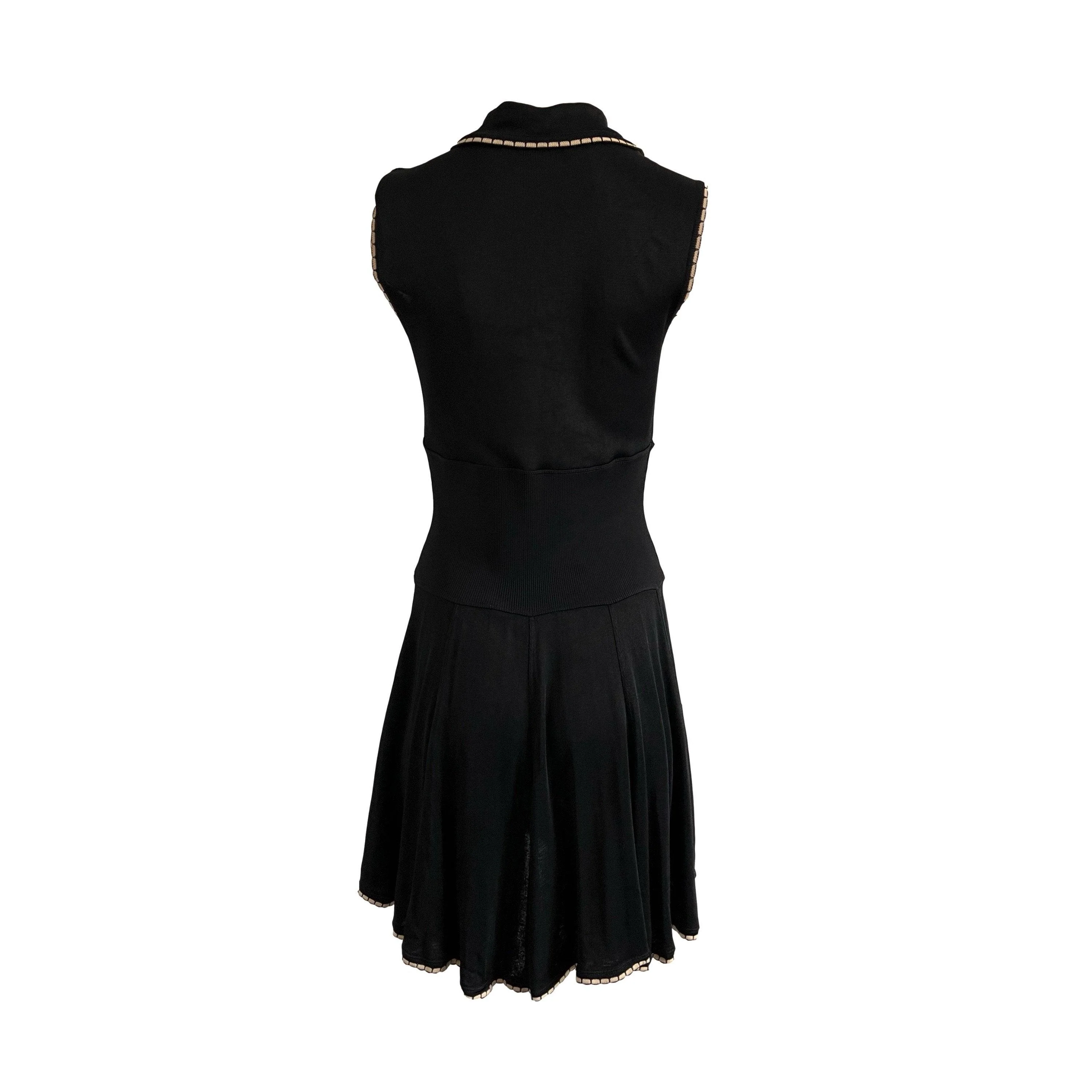 Chanel Black Tank Dress - Image 2