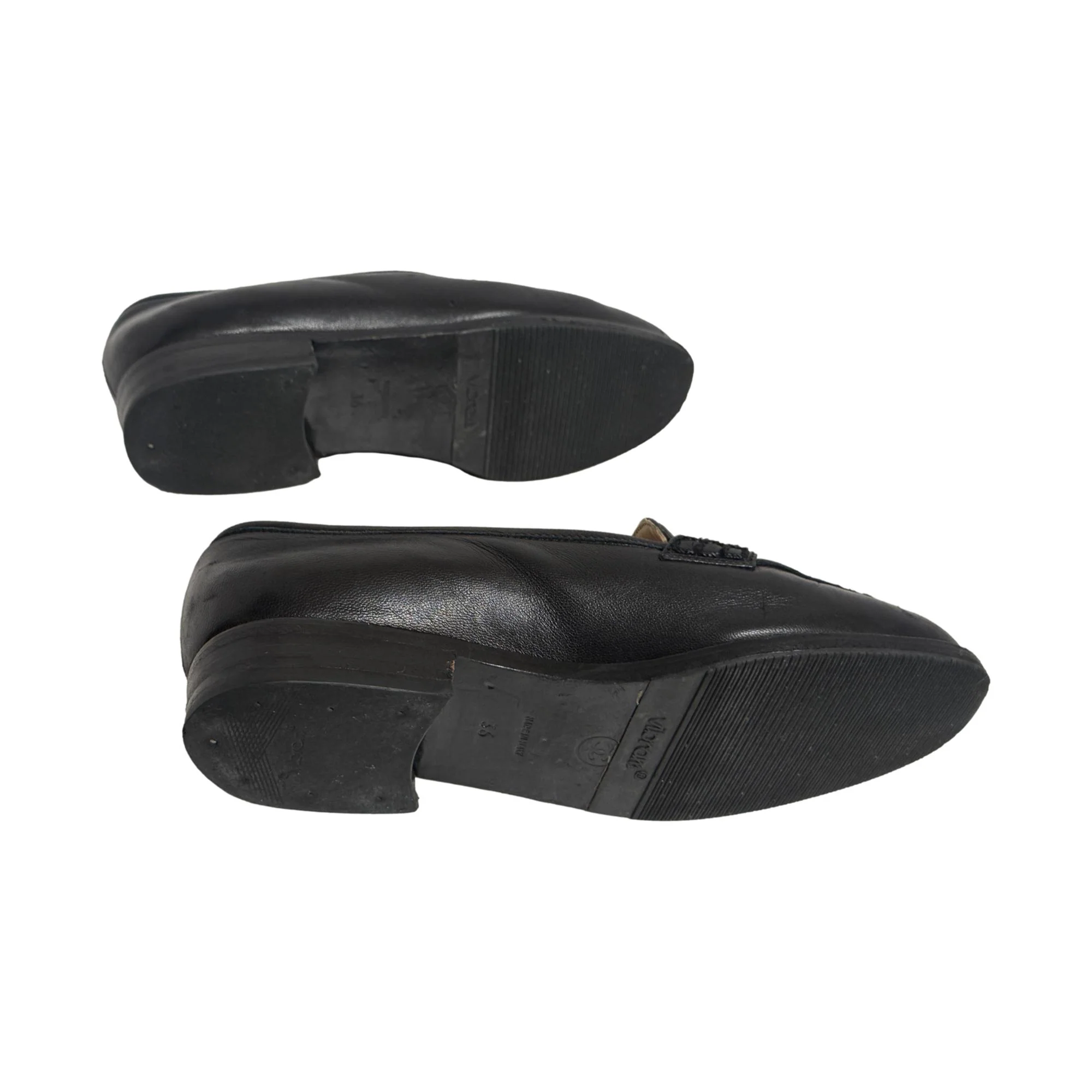Chanel Black Turnlock Loafers - Image 5