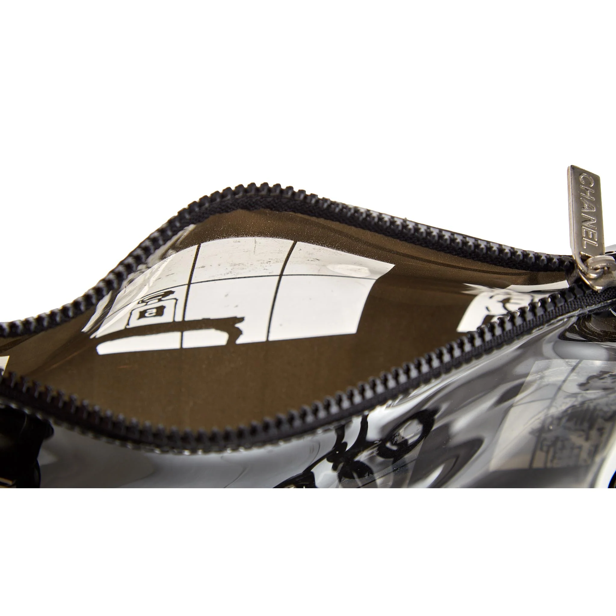 Chanel Black 'Windows' Chain Shoulder Bag - Image 4