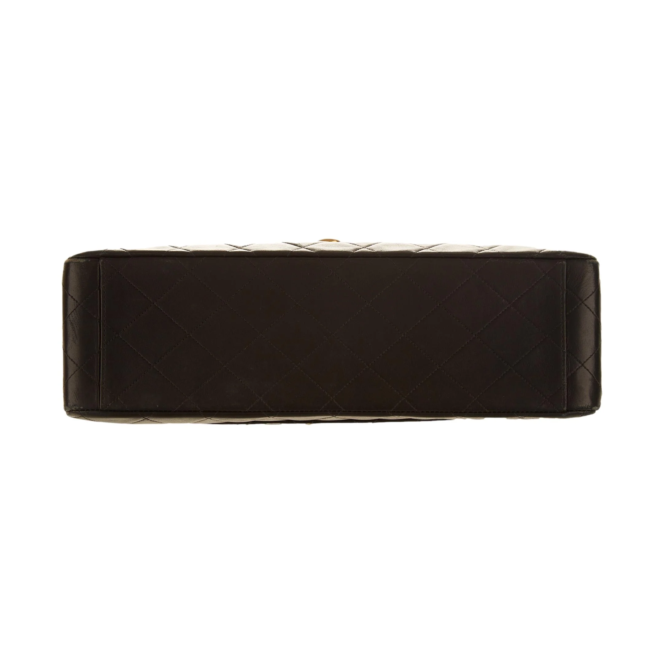 Chanel Black XL Jumbo Flap Bag - Image 3