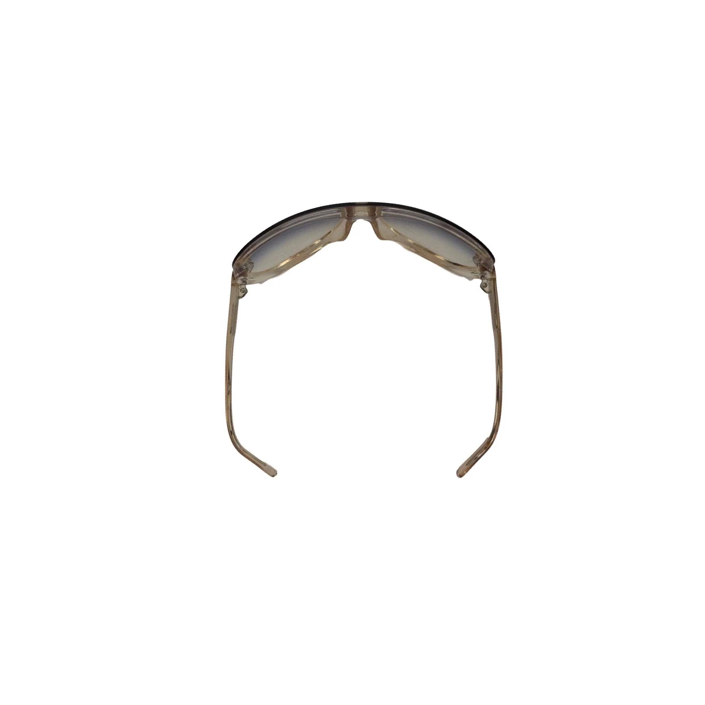 Chanel Blue Ombre Oversized Sunglasses - Image 3