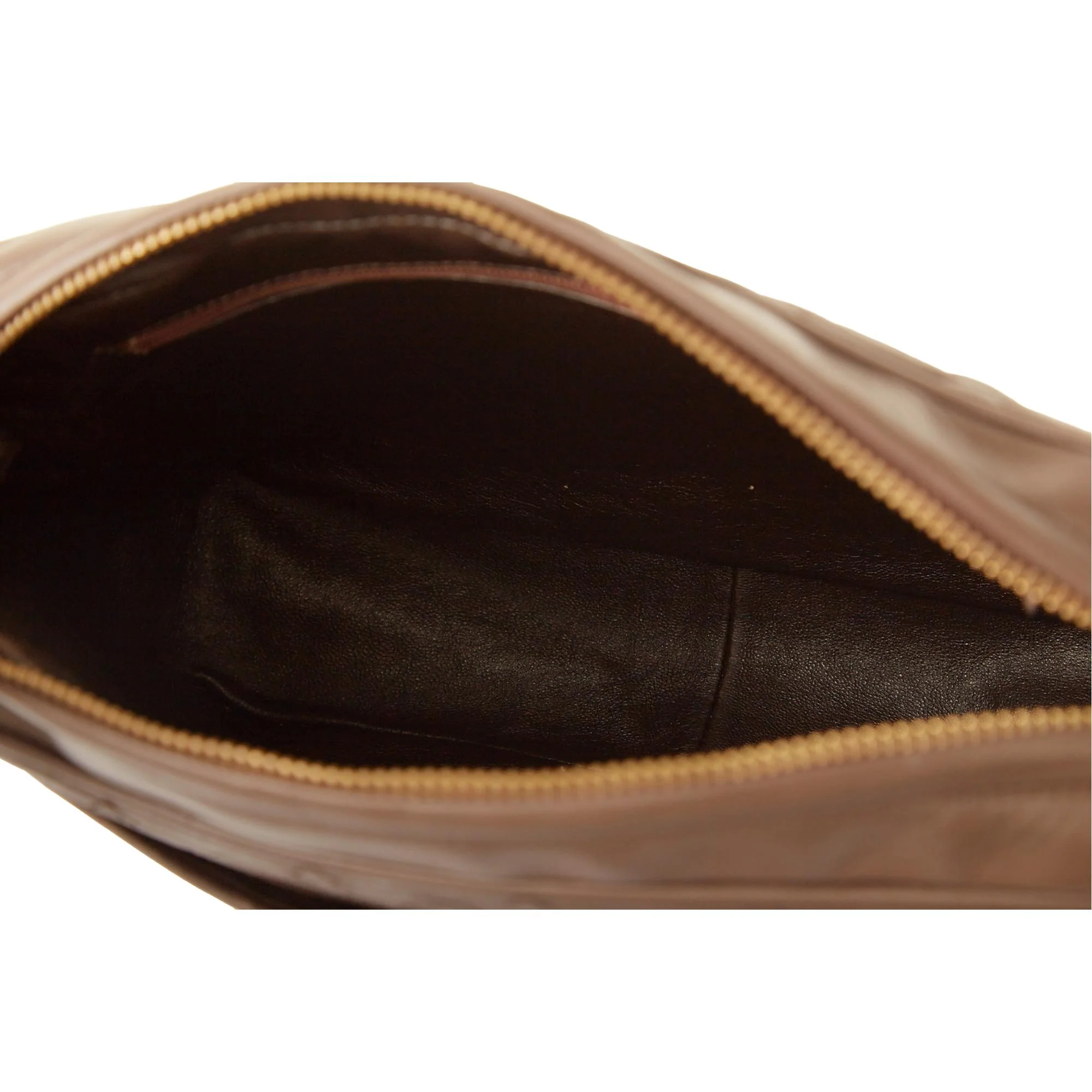 Chanel Brown Lambskin Camera Bag - Image 4