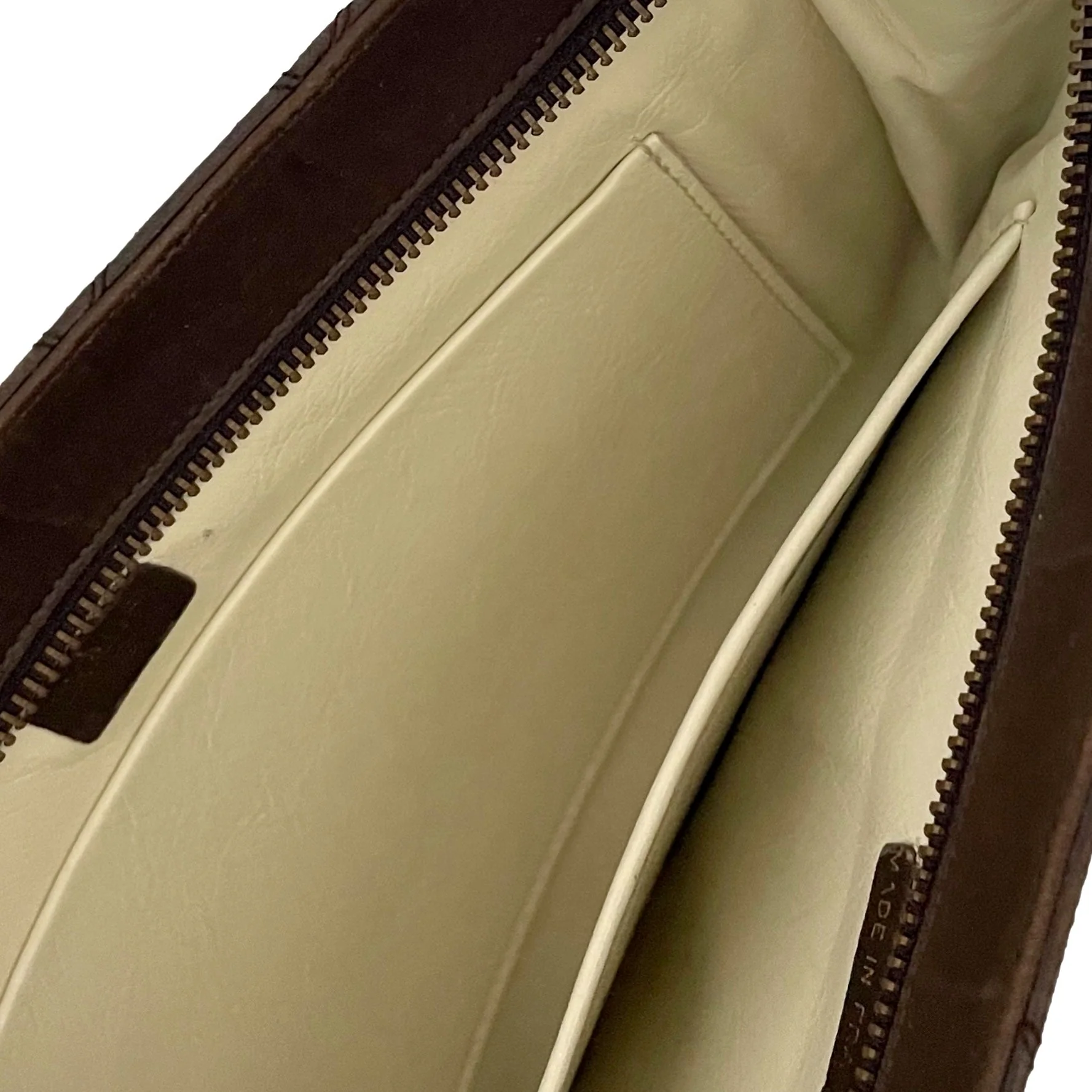 Chanel Brown Logo Clutch - Image 4