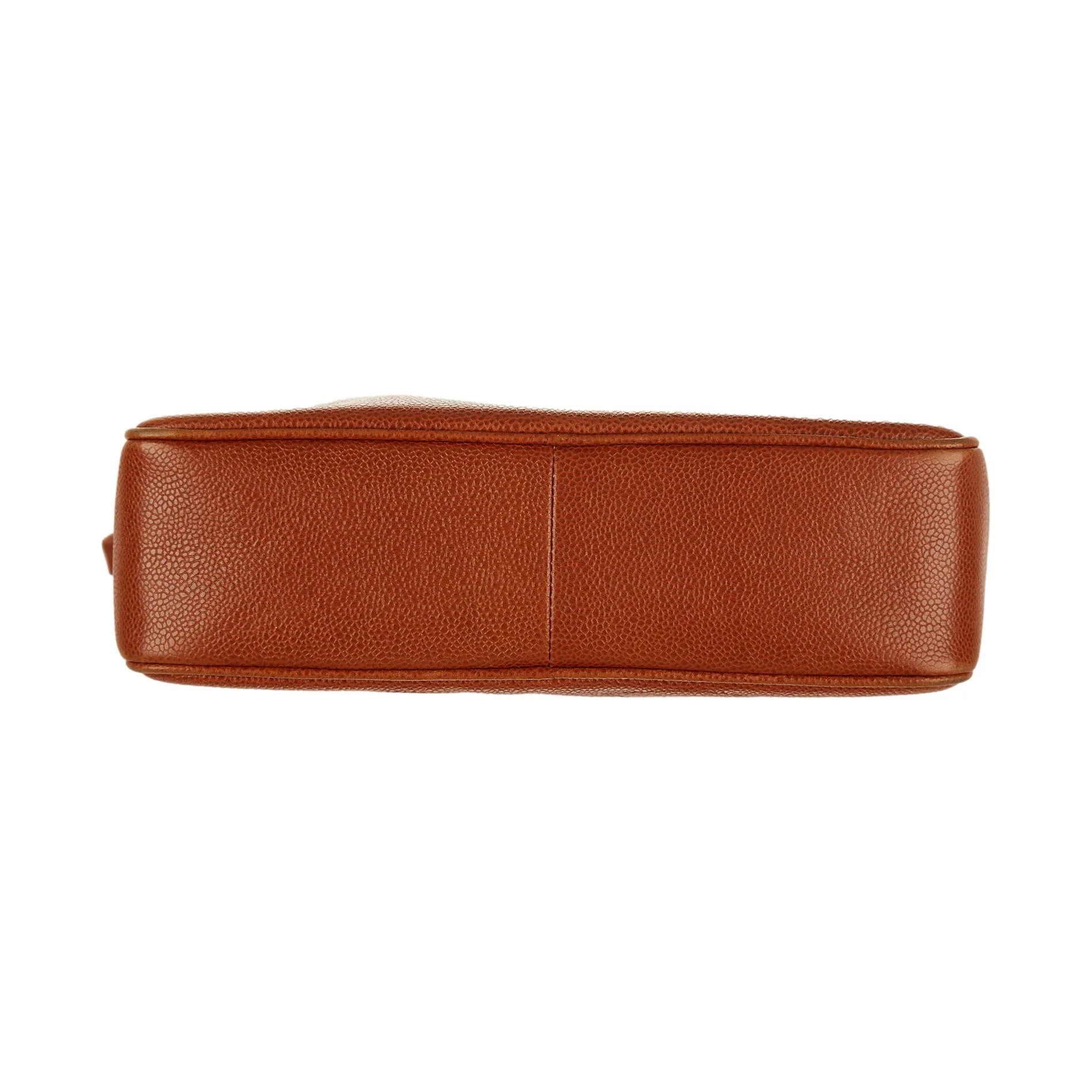Chanel Brown Logo Messenger Bag - Image 3
