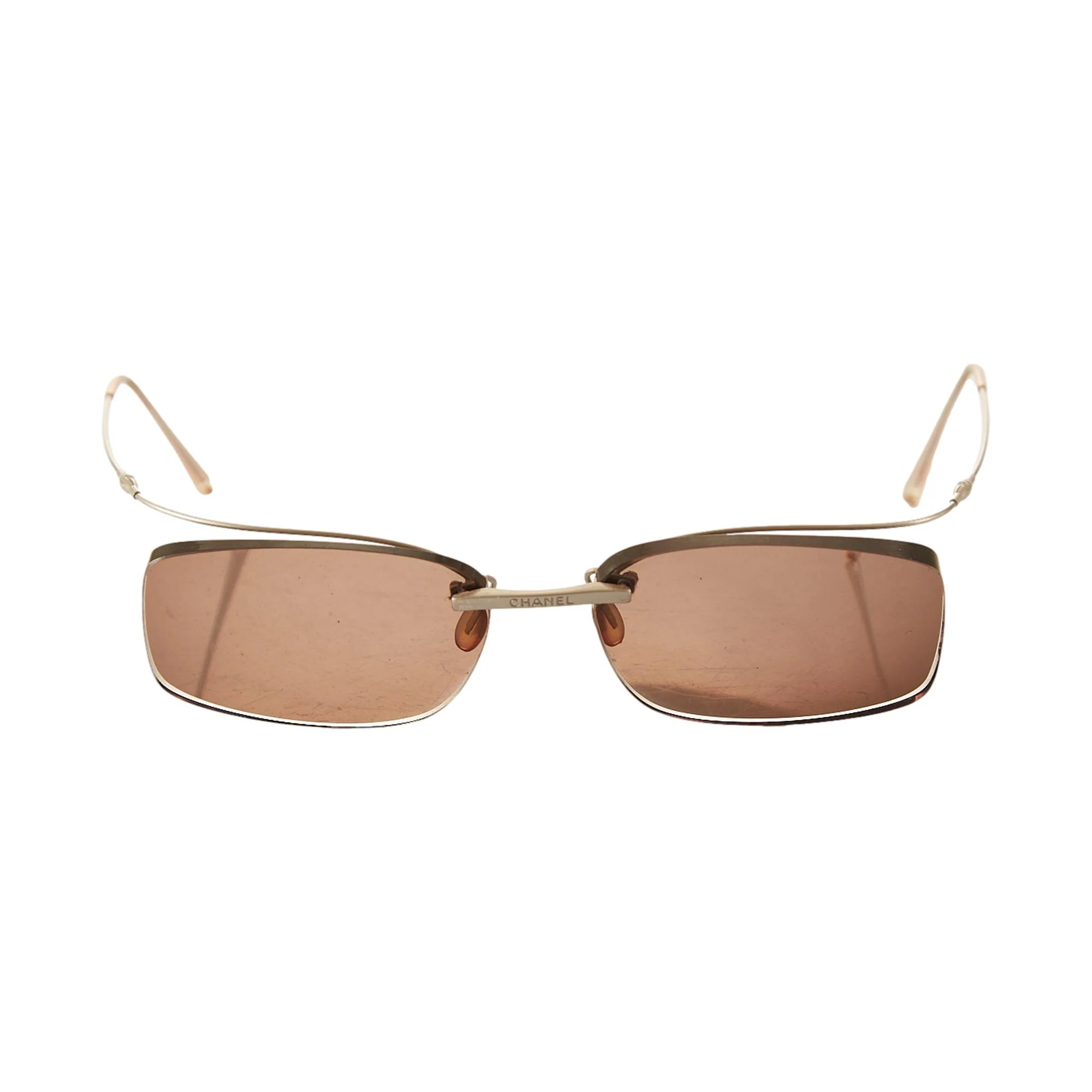 Chanel Brown Logo Prescription Sunglasses