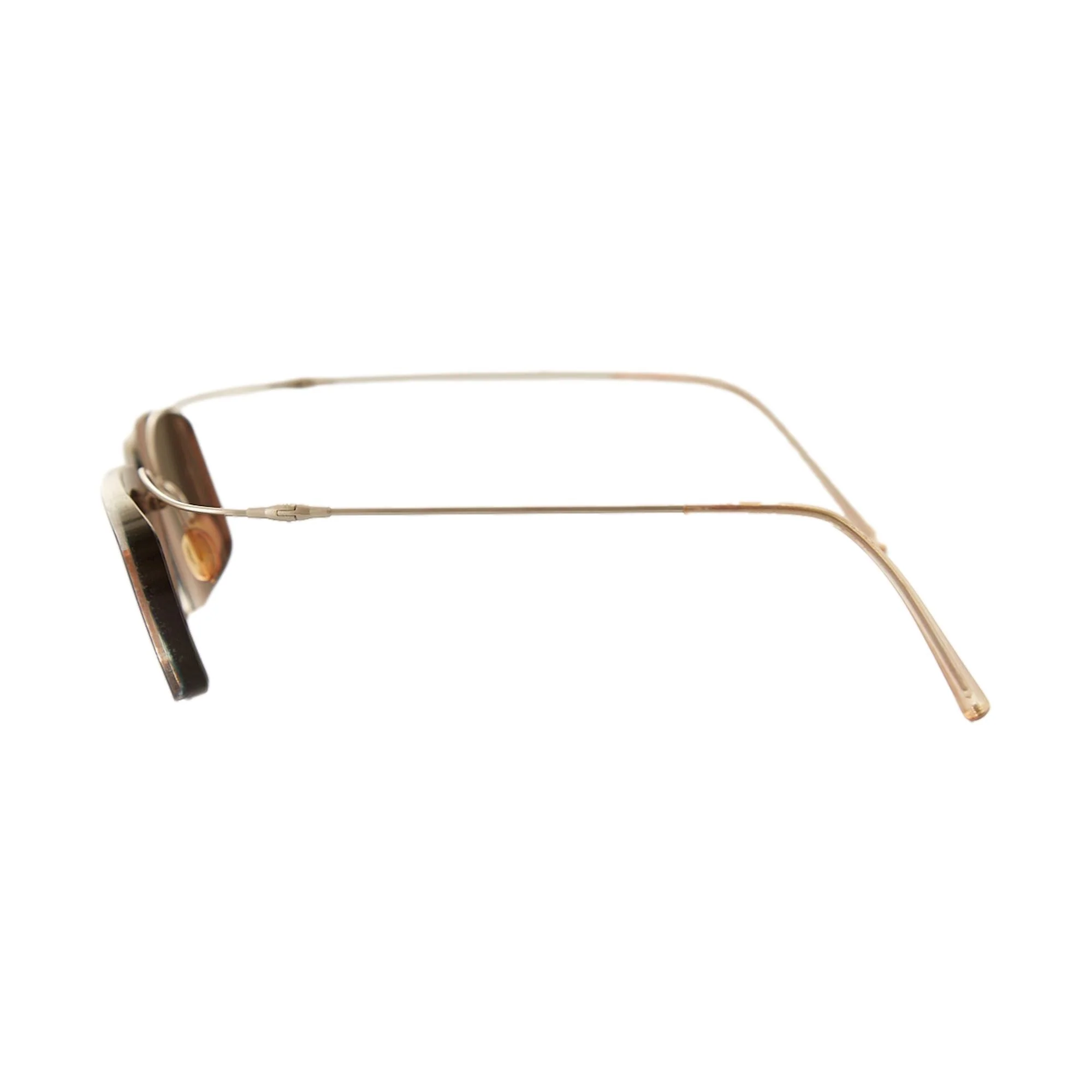 Chanel Brown Logo Prescription Sunglasses - Image 3
