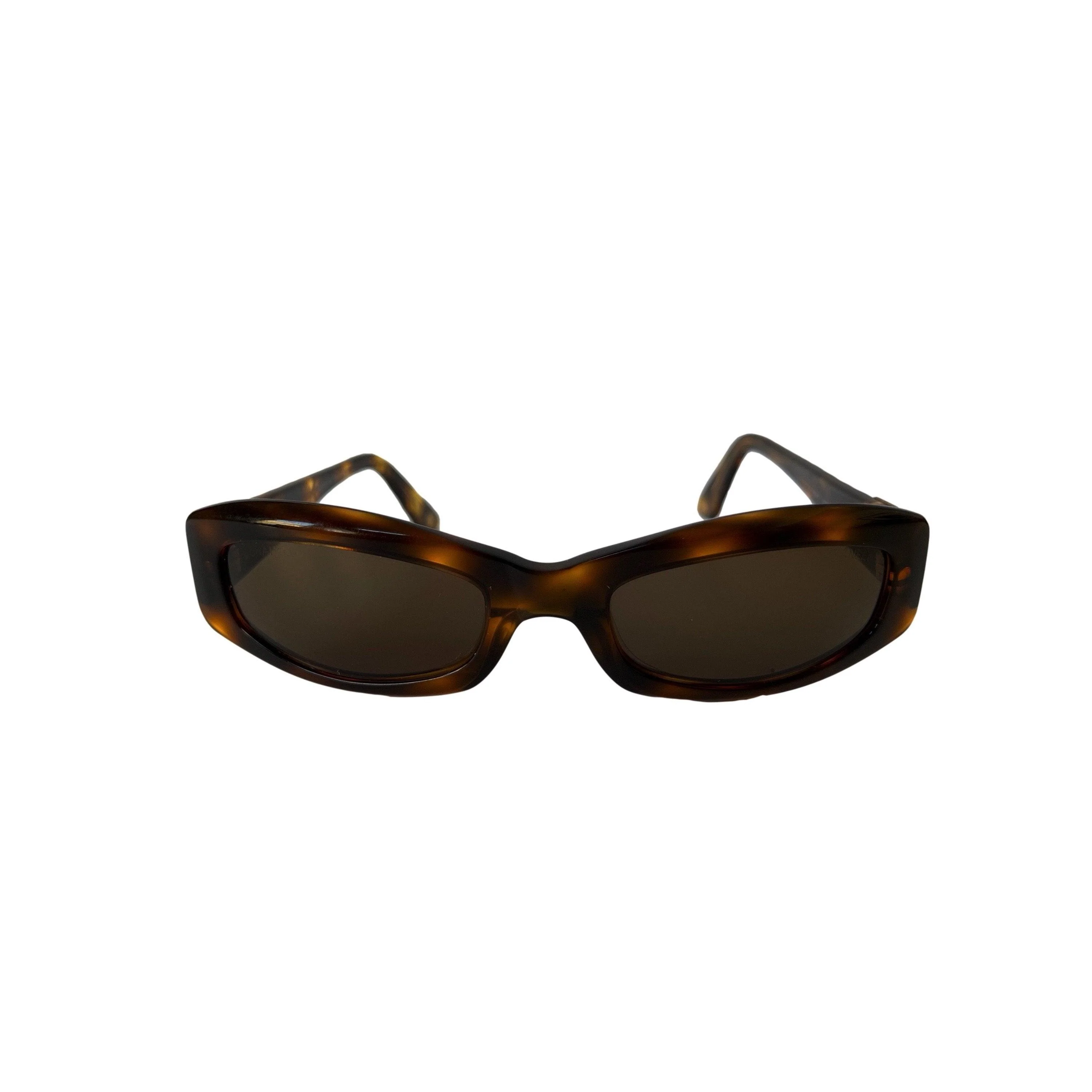 Chanel Brown Tortoise Mini Sunglasses - Image 2