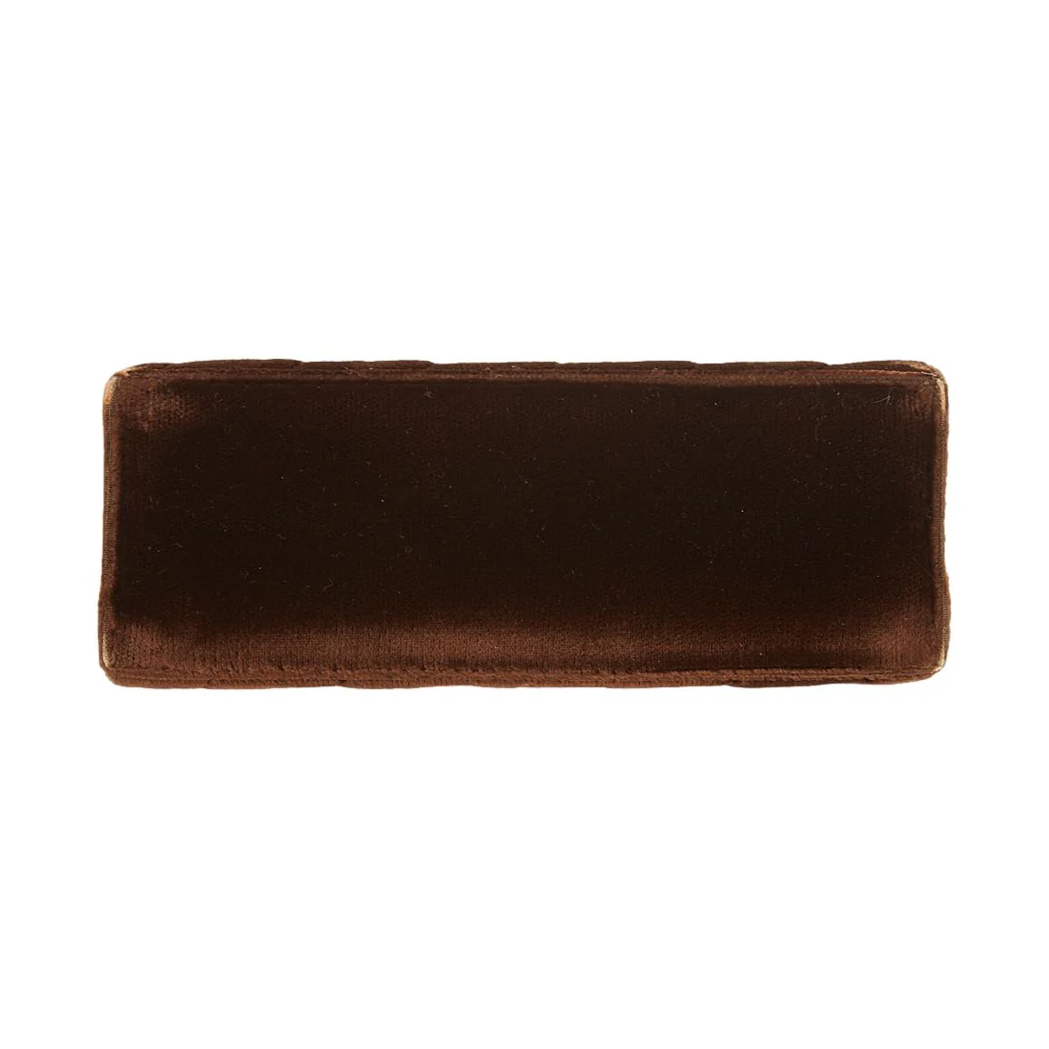 Chanel Brown Velvet Chain Shoulder Bag - Image 3