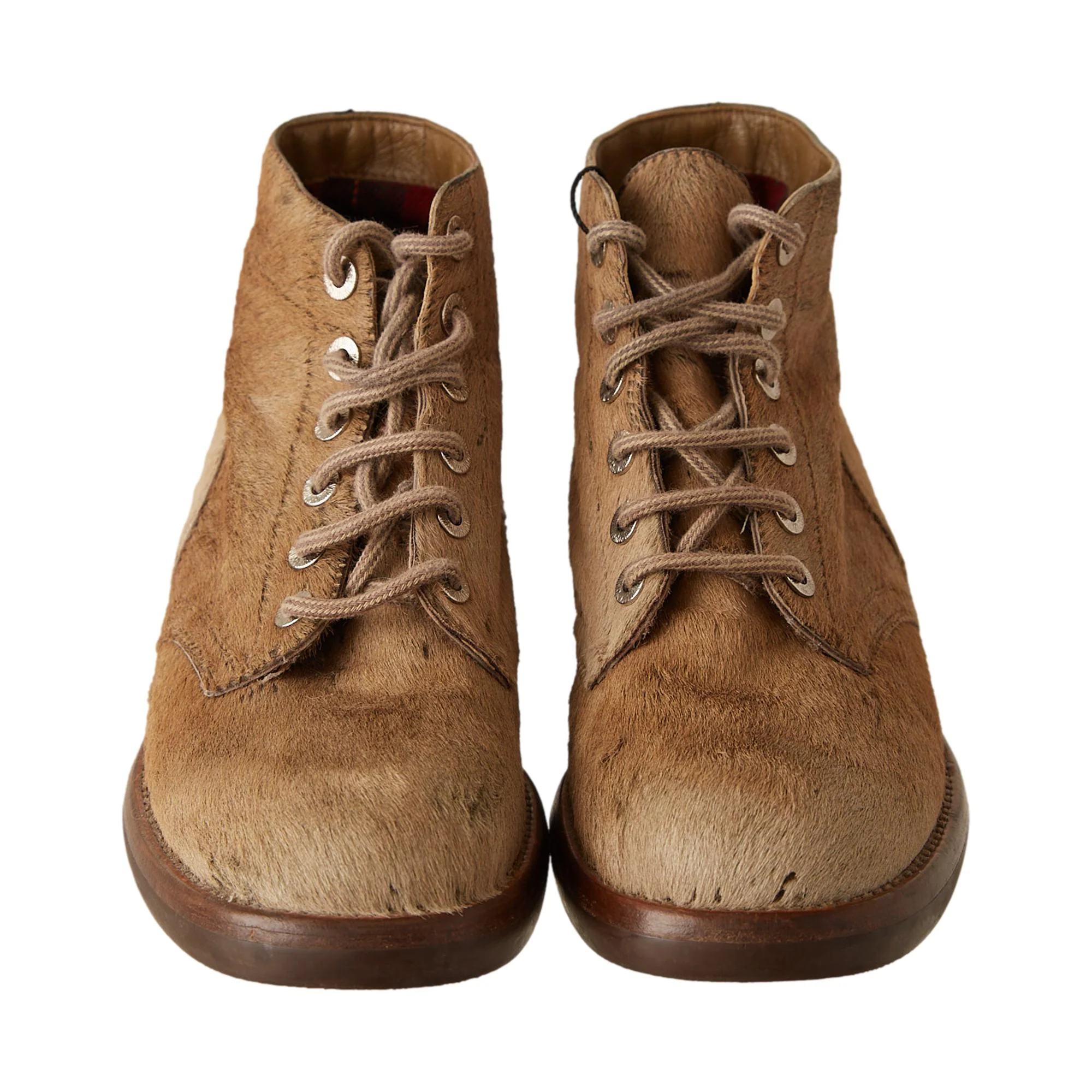 Chanel Calfhair Logo Boots - Image 2