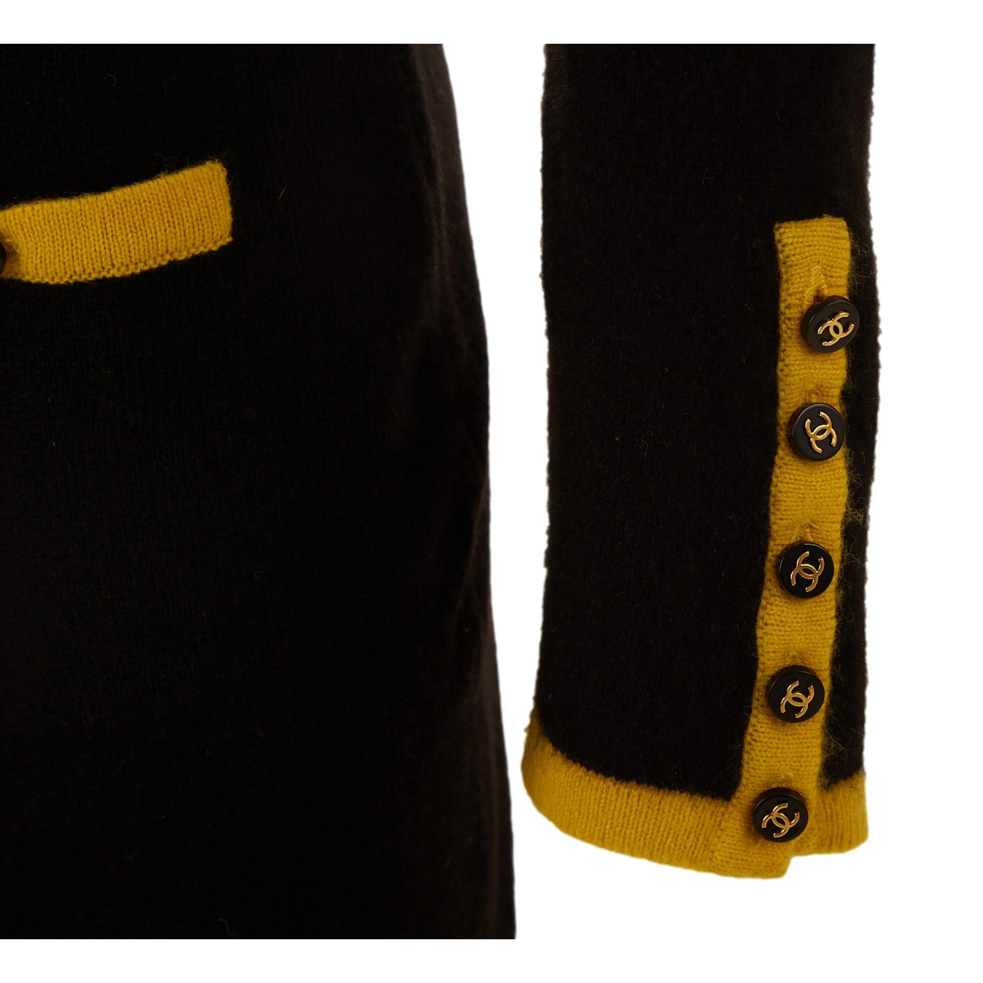 Chanel Cashmere Cropped 3-Pc Skirt Set - Image 4