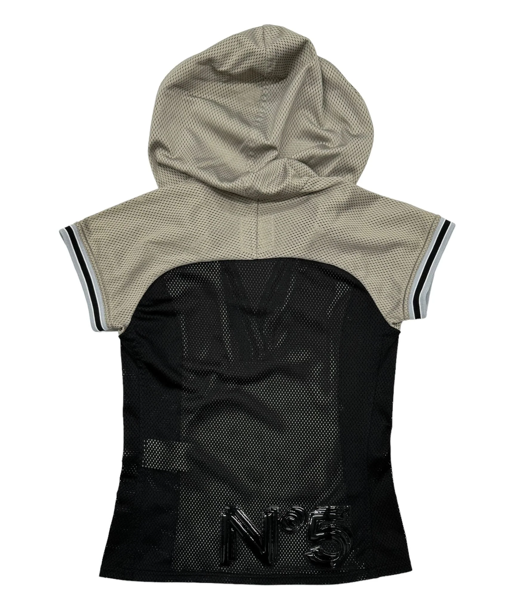 Chanel Color-block Hooded Logo Top - Image 2