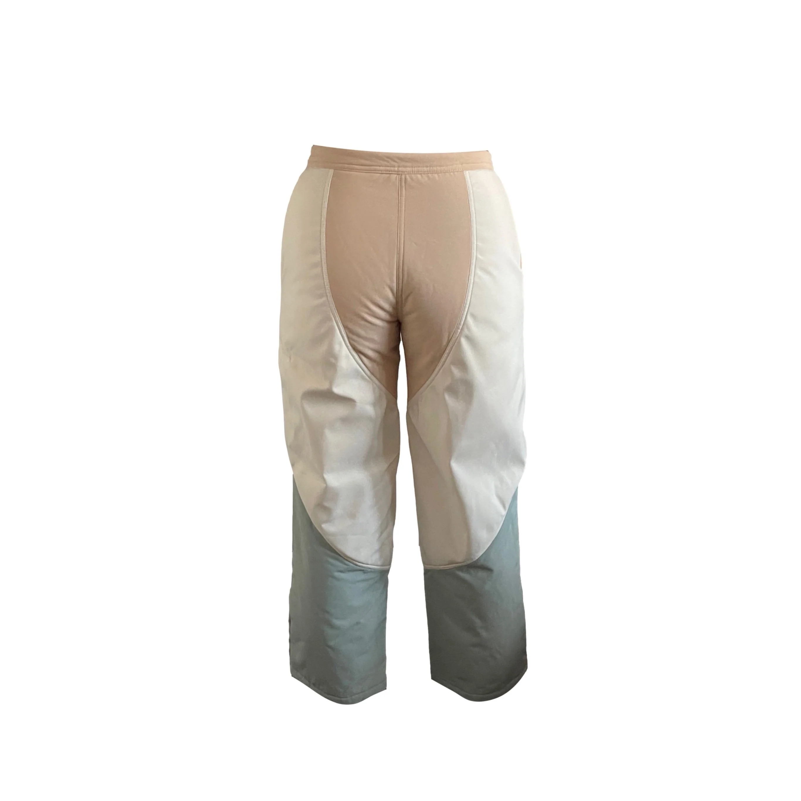 Chanel Cream Colorblock Snow Pants - Image 2