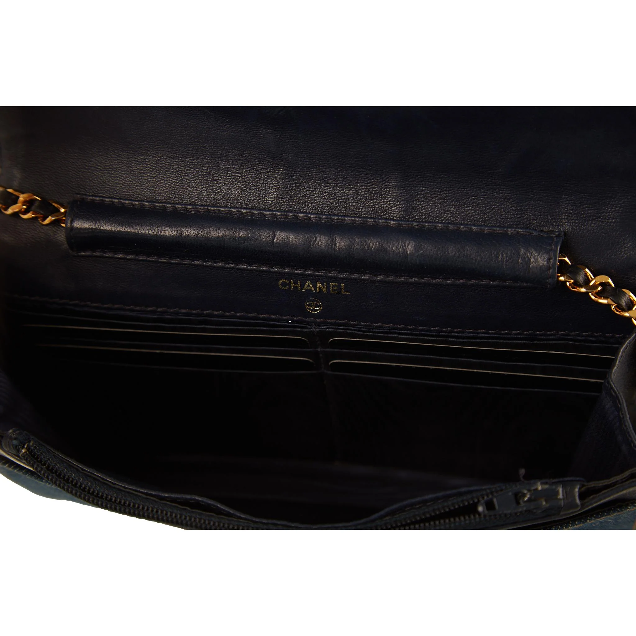 Chanel Denim Wallet On A Chain - Image 4
