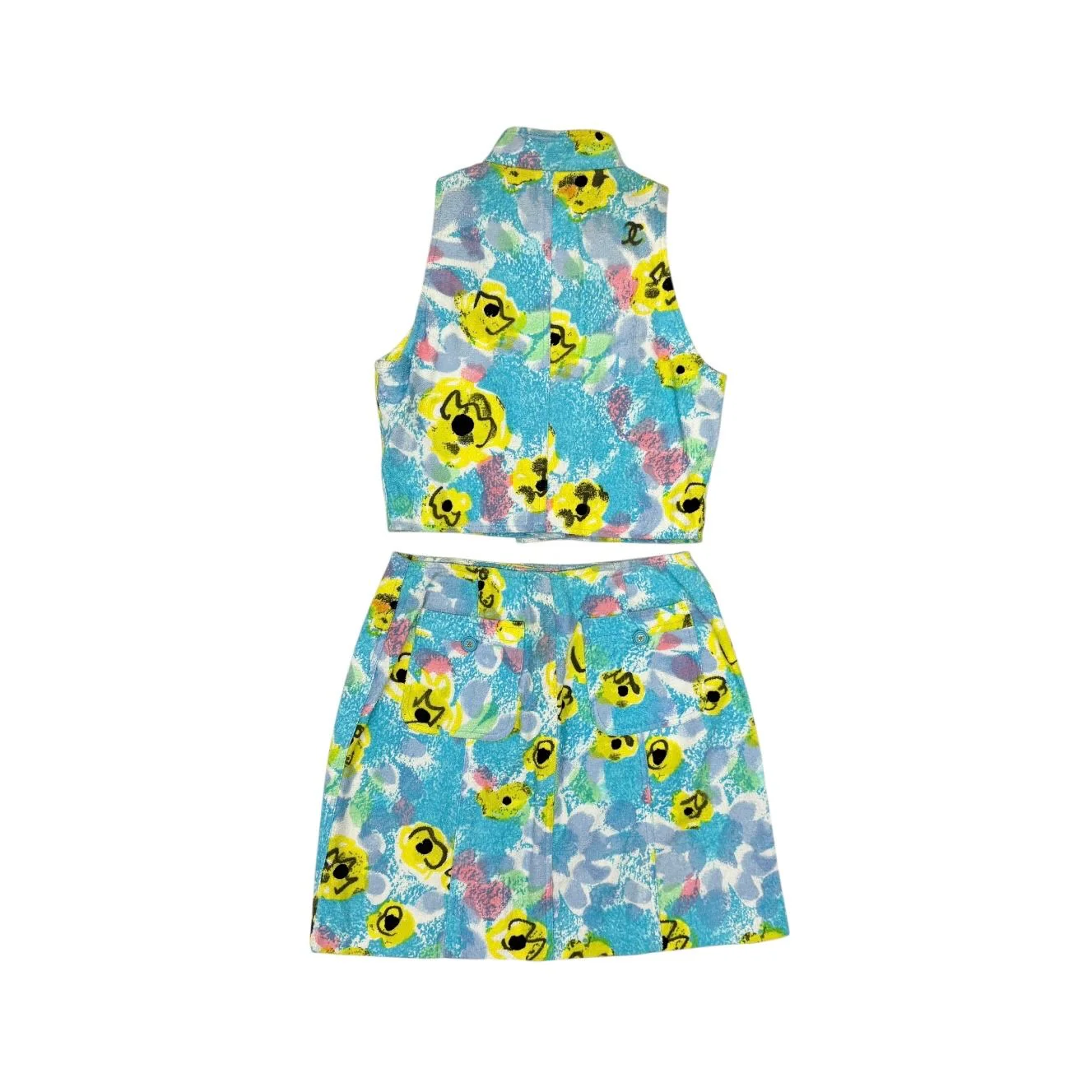 Chanel Floral Skirt Set - Image 3