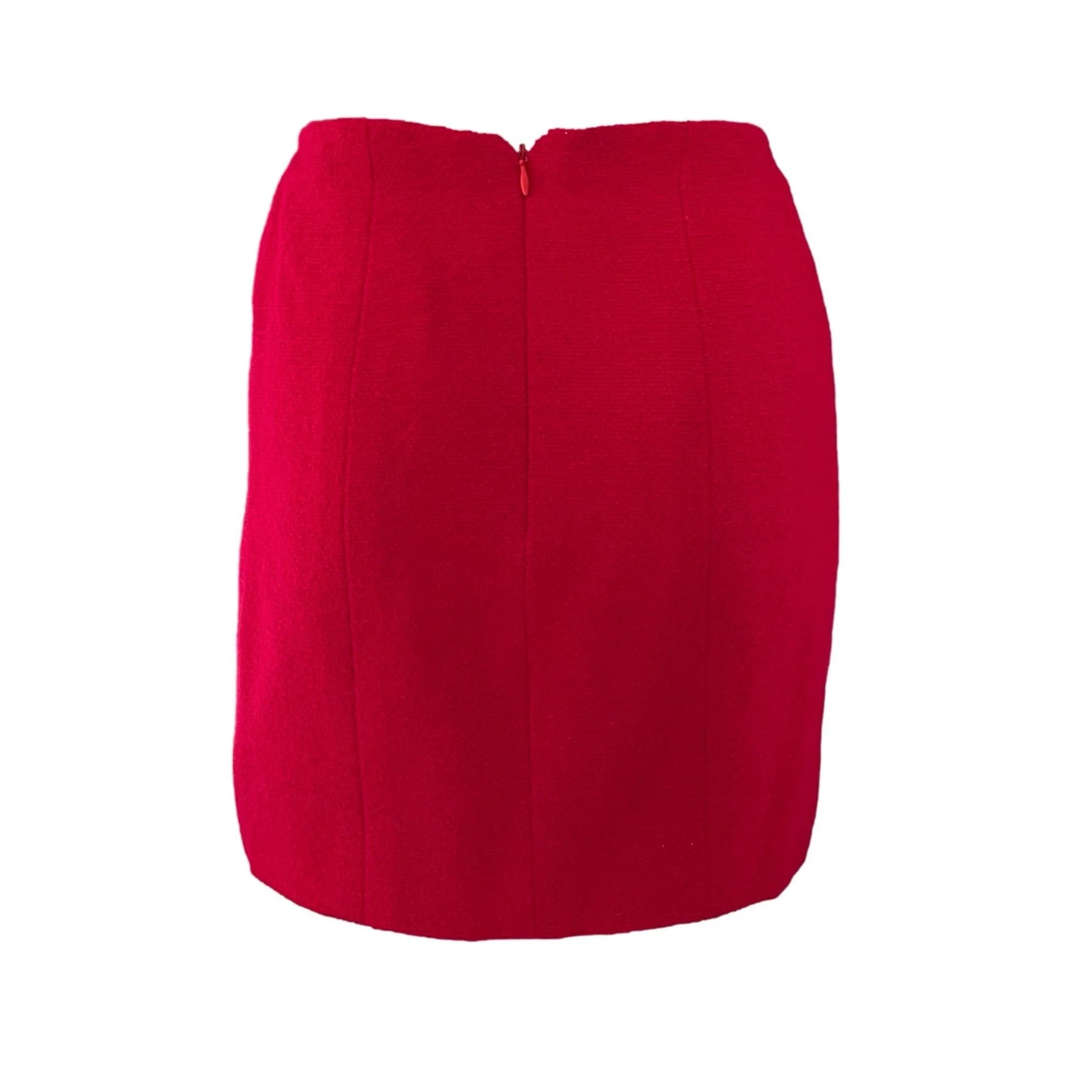 Chanel Fuchsia Skirt - Image 2
