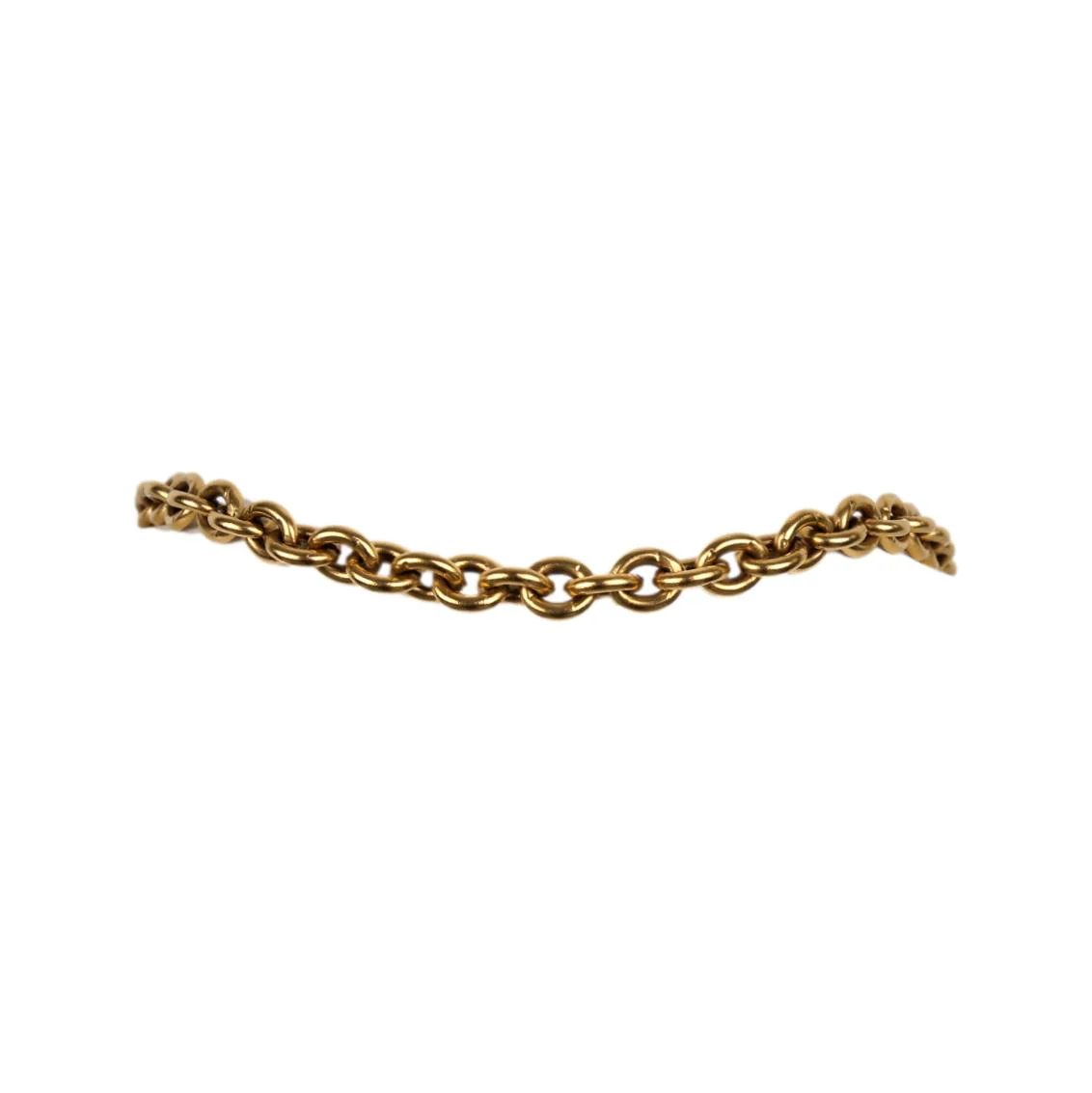 Chanel Gold Chain Pendant Necklace - Image 2
