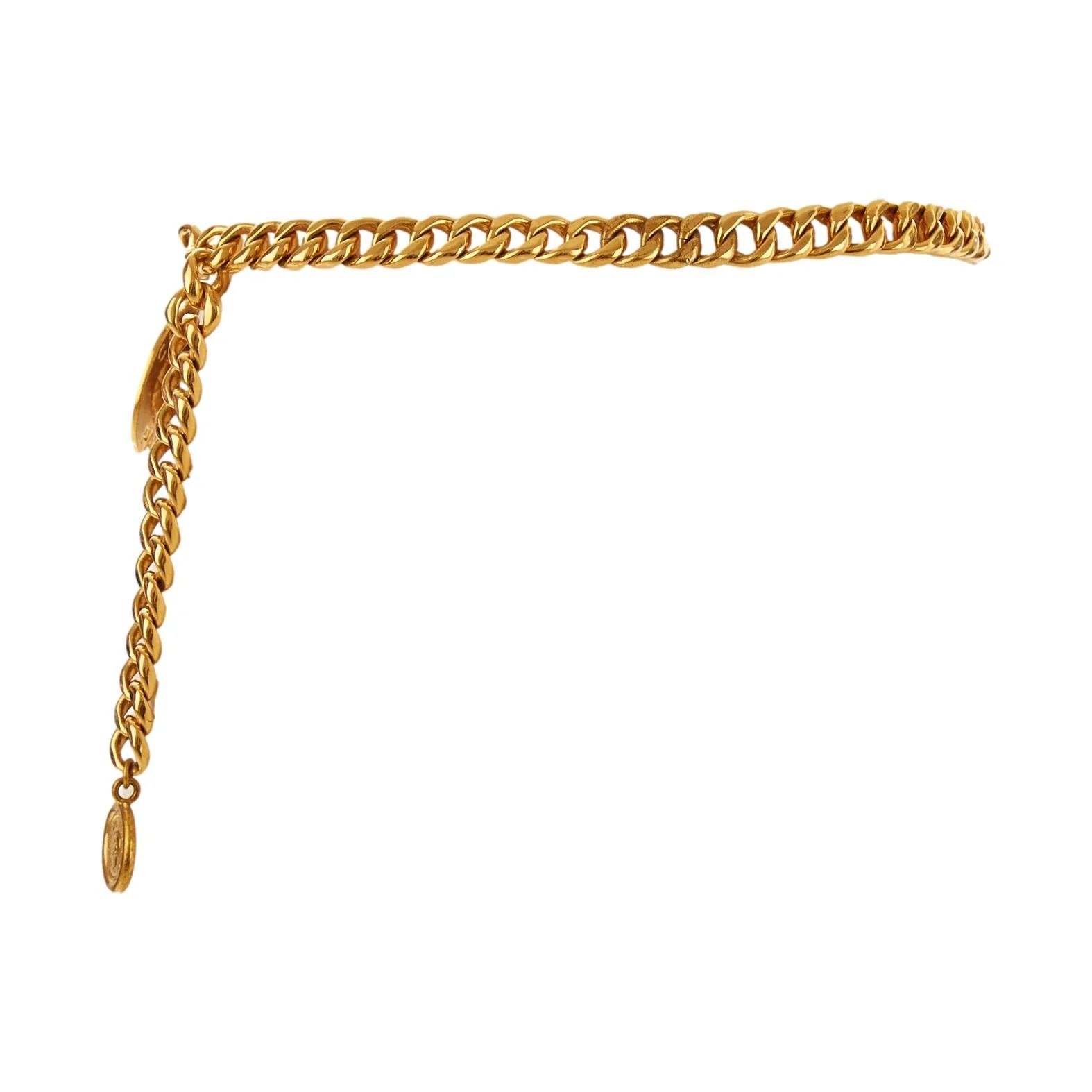 Chanel Gold Jumbo Medallion Belt - Image 4