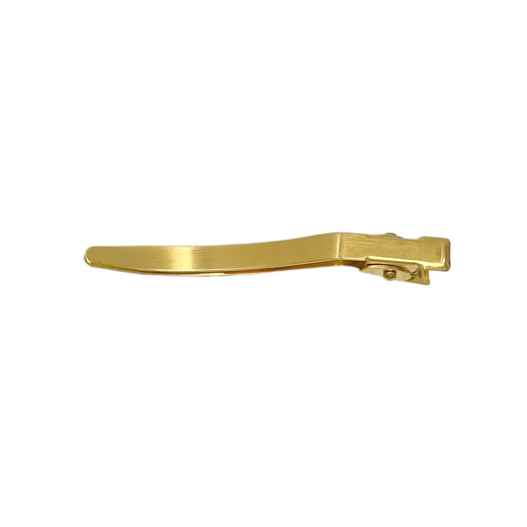Chanel Gold Logo Hair Clip - Image 3