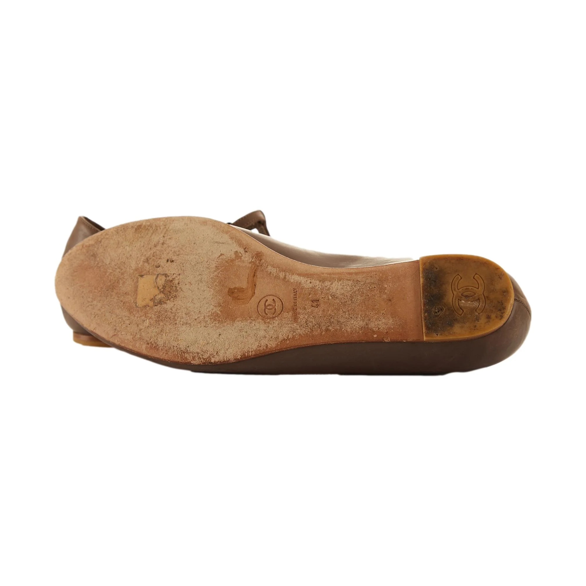 Chanel Green Logo Charm Mary Jane Shoes - Image 4