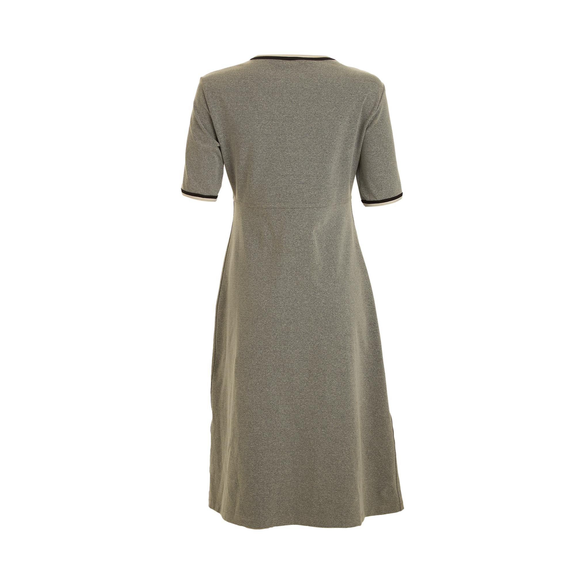 Chanel Grey Logo Dress - Image 2
