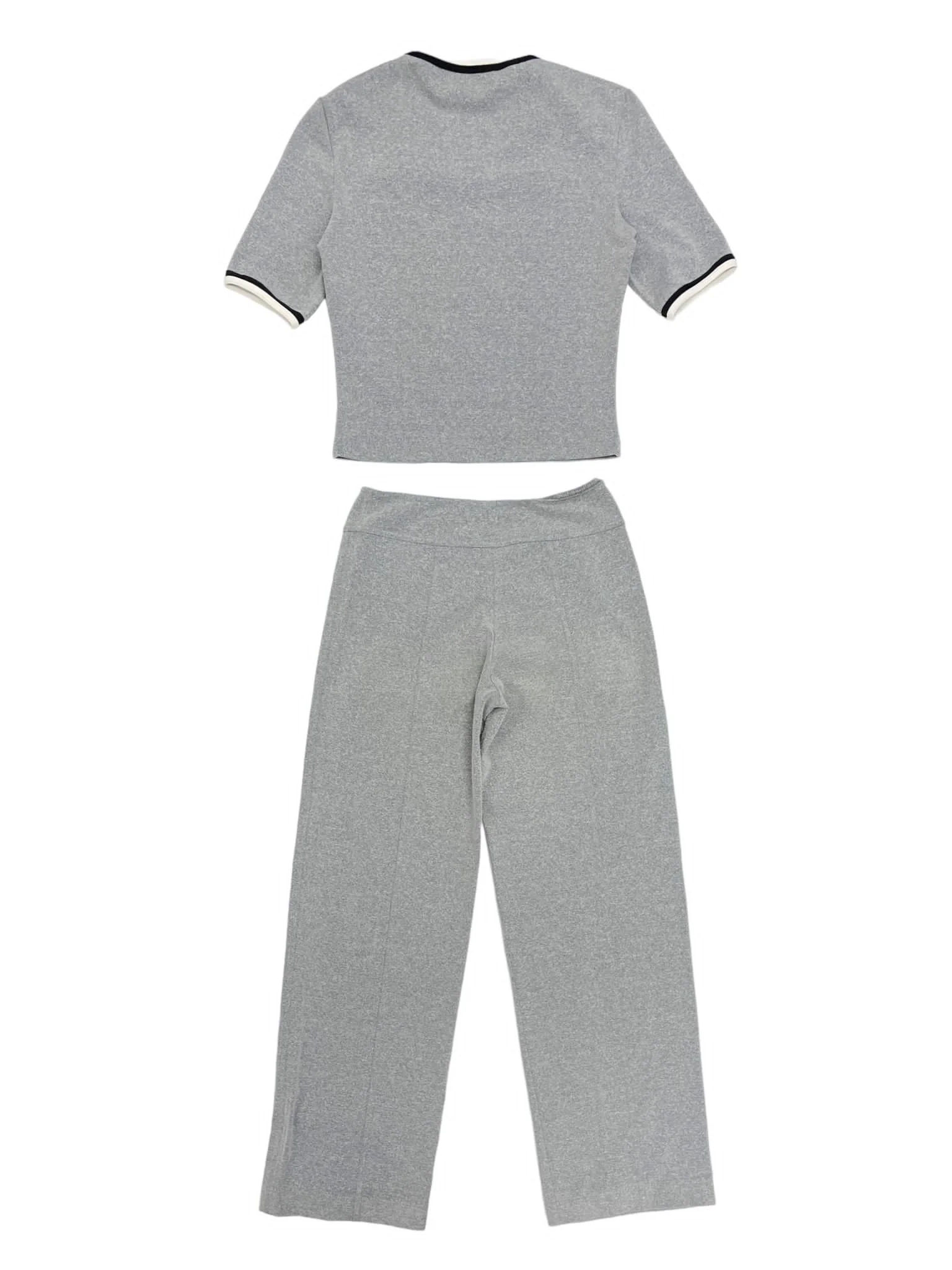 Chanel Grey Logo Sport Set - Image 2