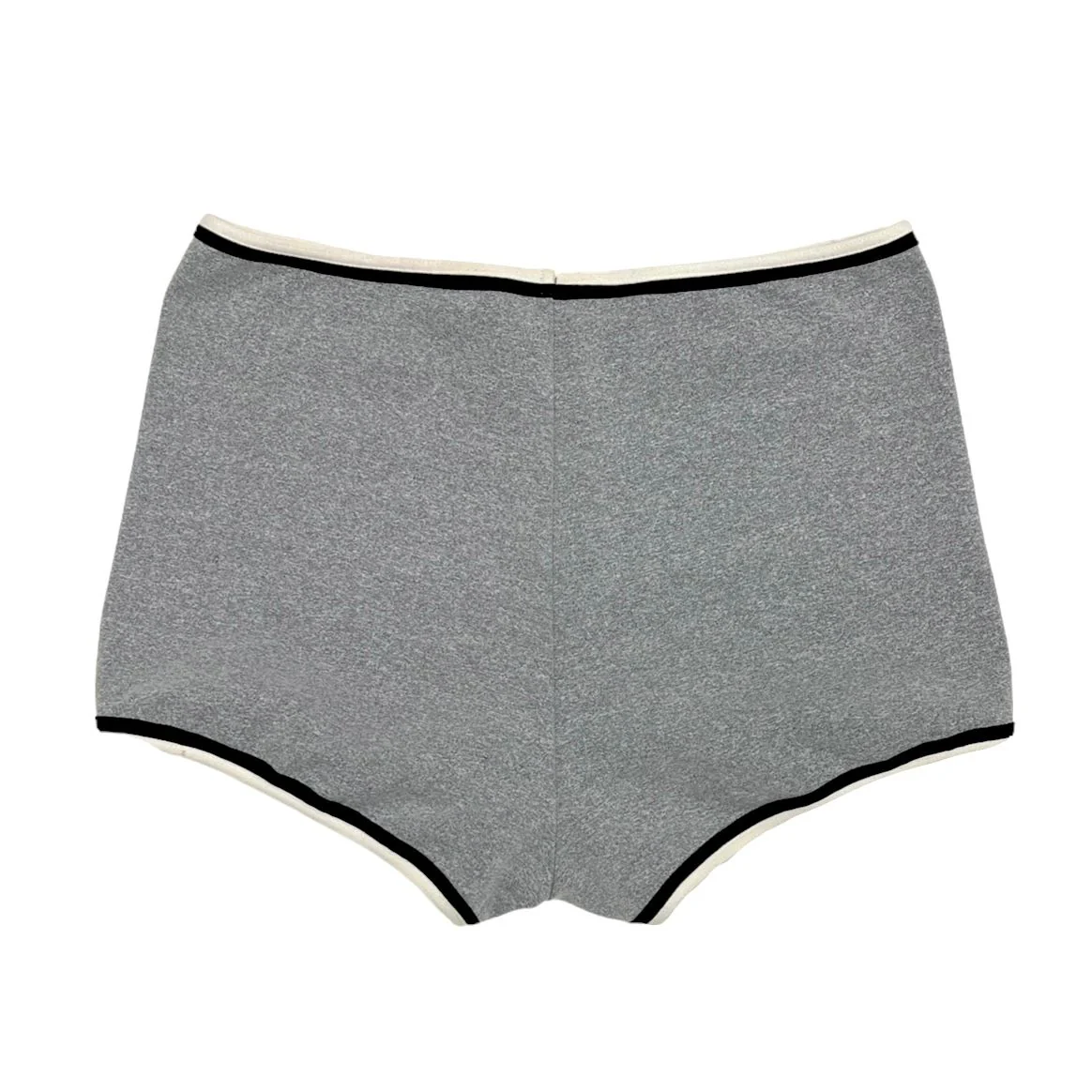 Chanel Grey Logo Sport Shorts - Image 2