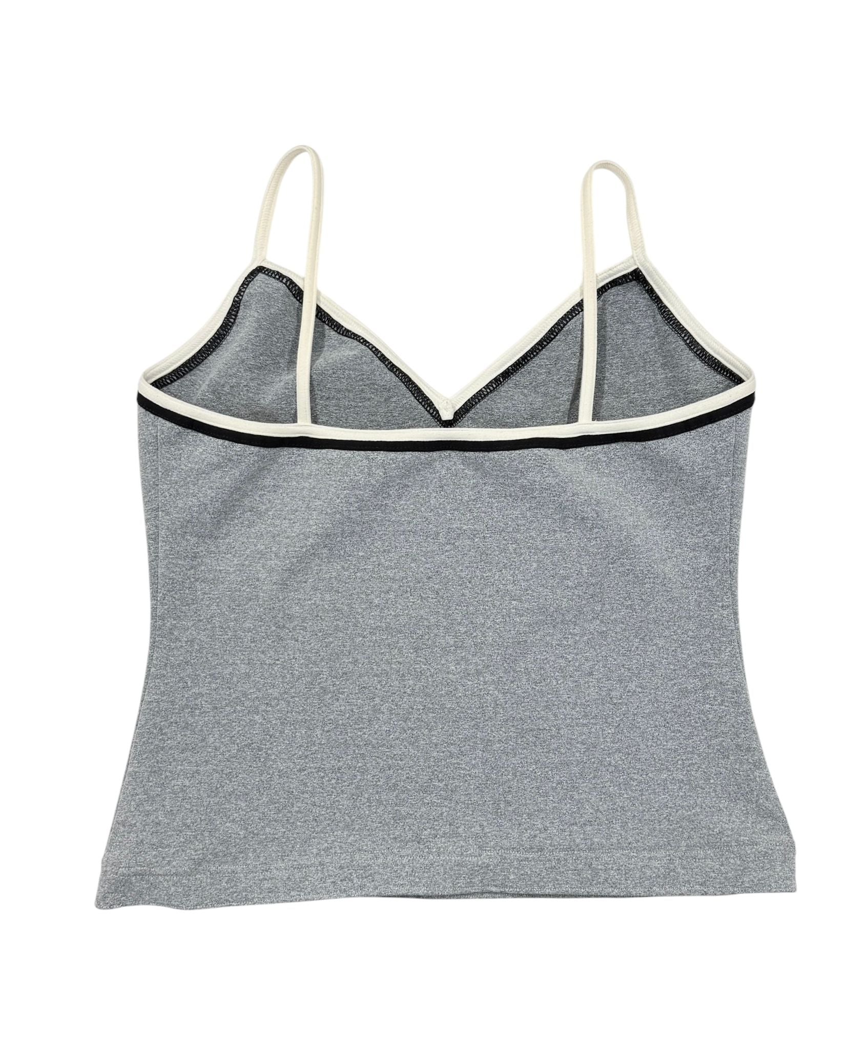 Chanel Grey Logo Tank Top - Image 2