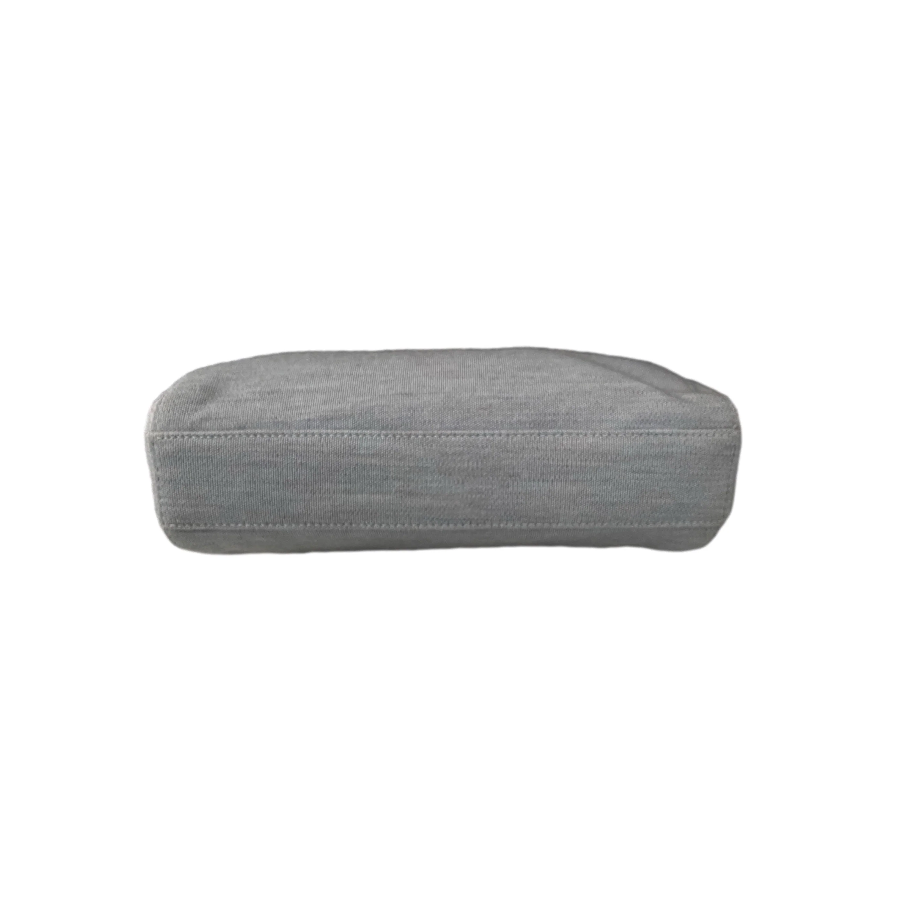 Chanel Grey Mini Metal Top Handle Bag - Image 3
