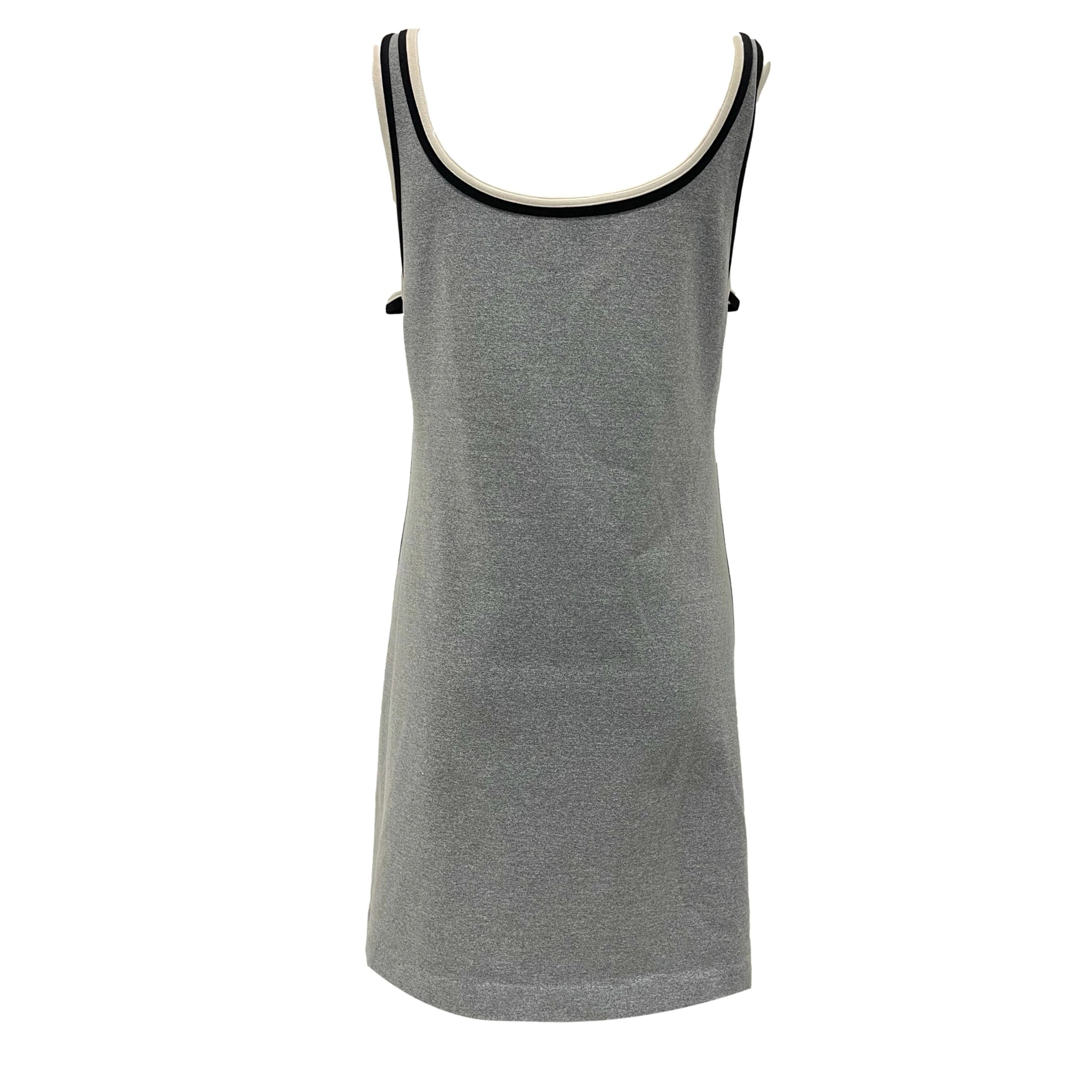 Chanel Grey Sport Logo Dress - Image 2
