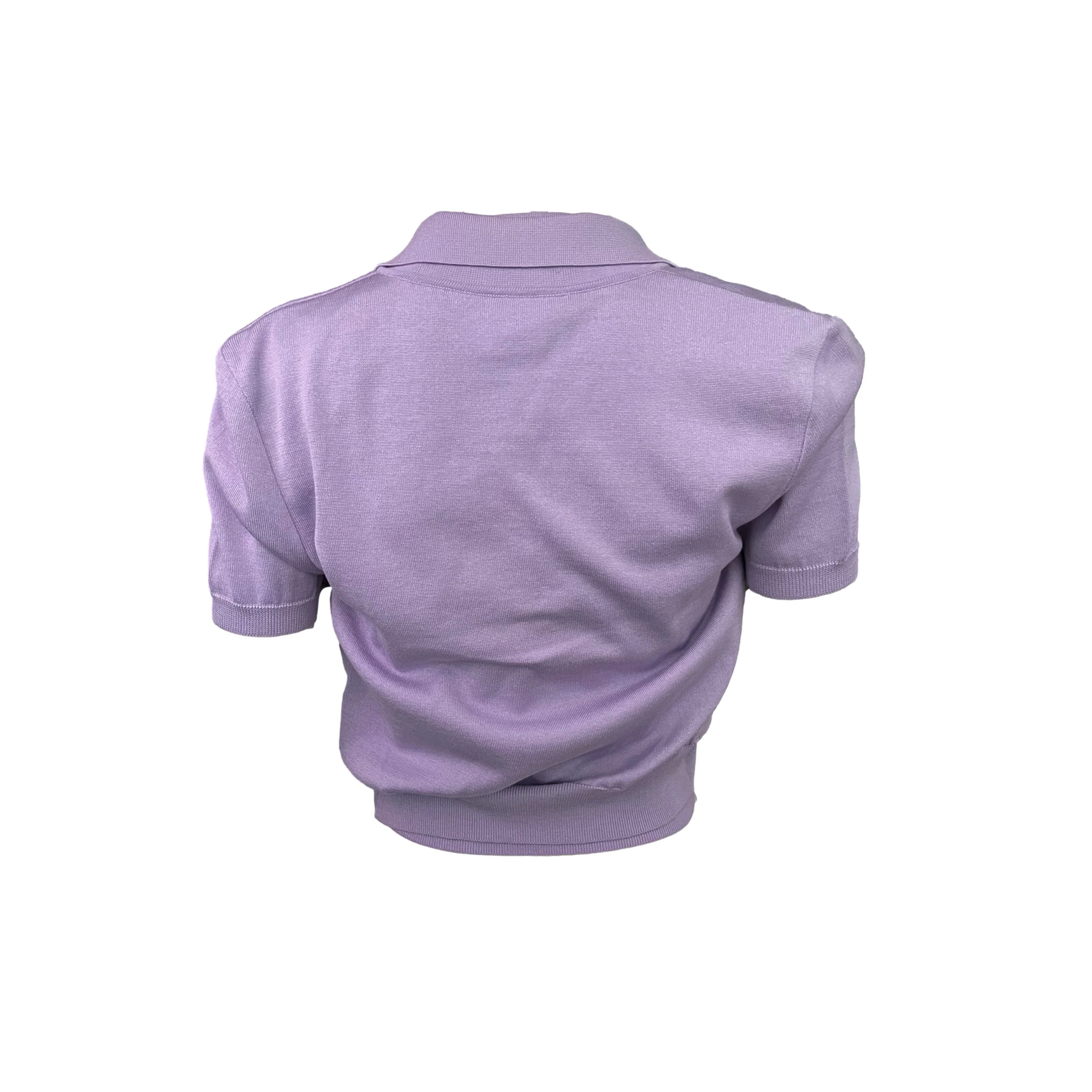 Chanel Lavender Short Sleeve Twin Set - Image 2