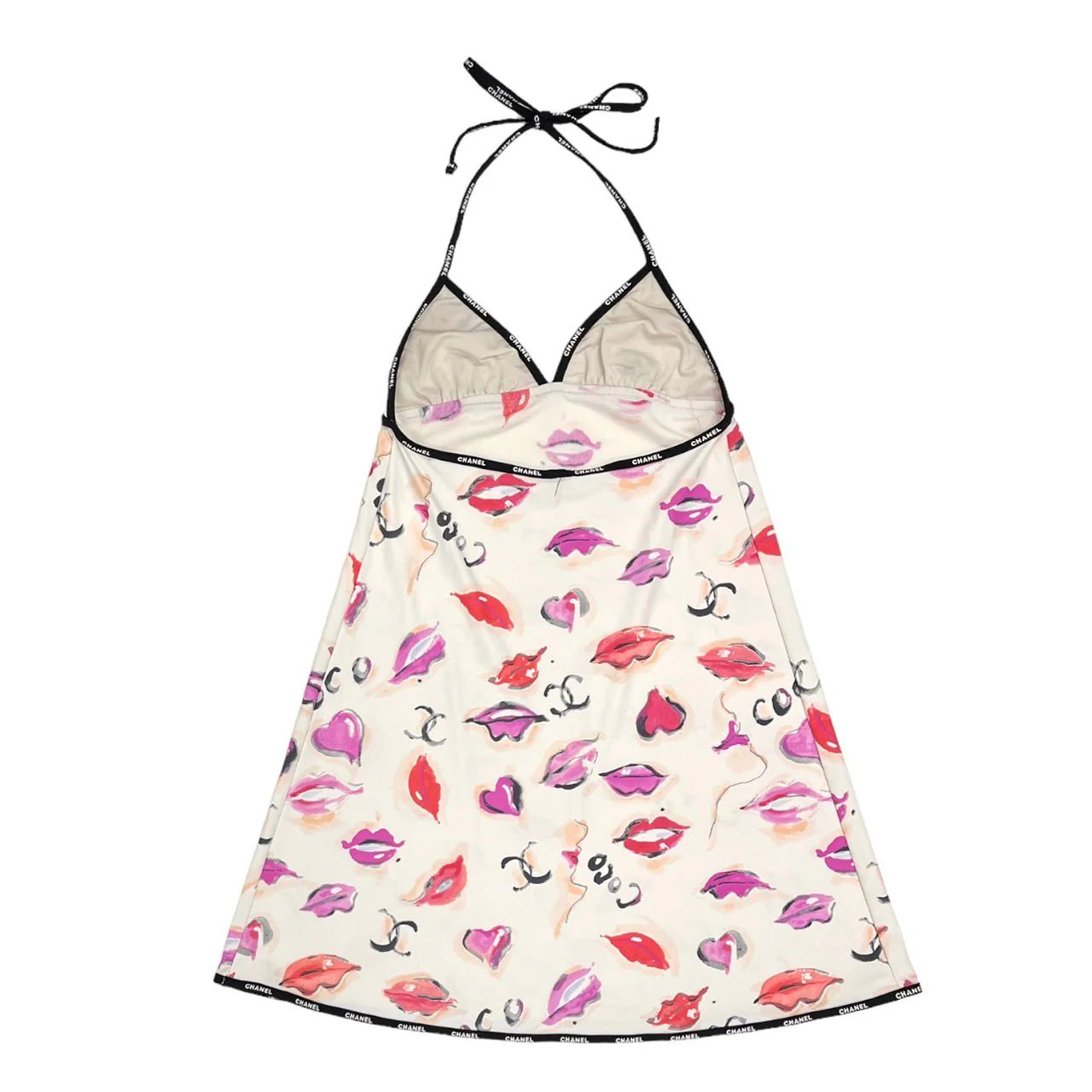 Chanel Lip Logo Stretch Dress - Image 2