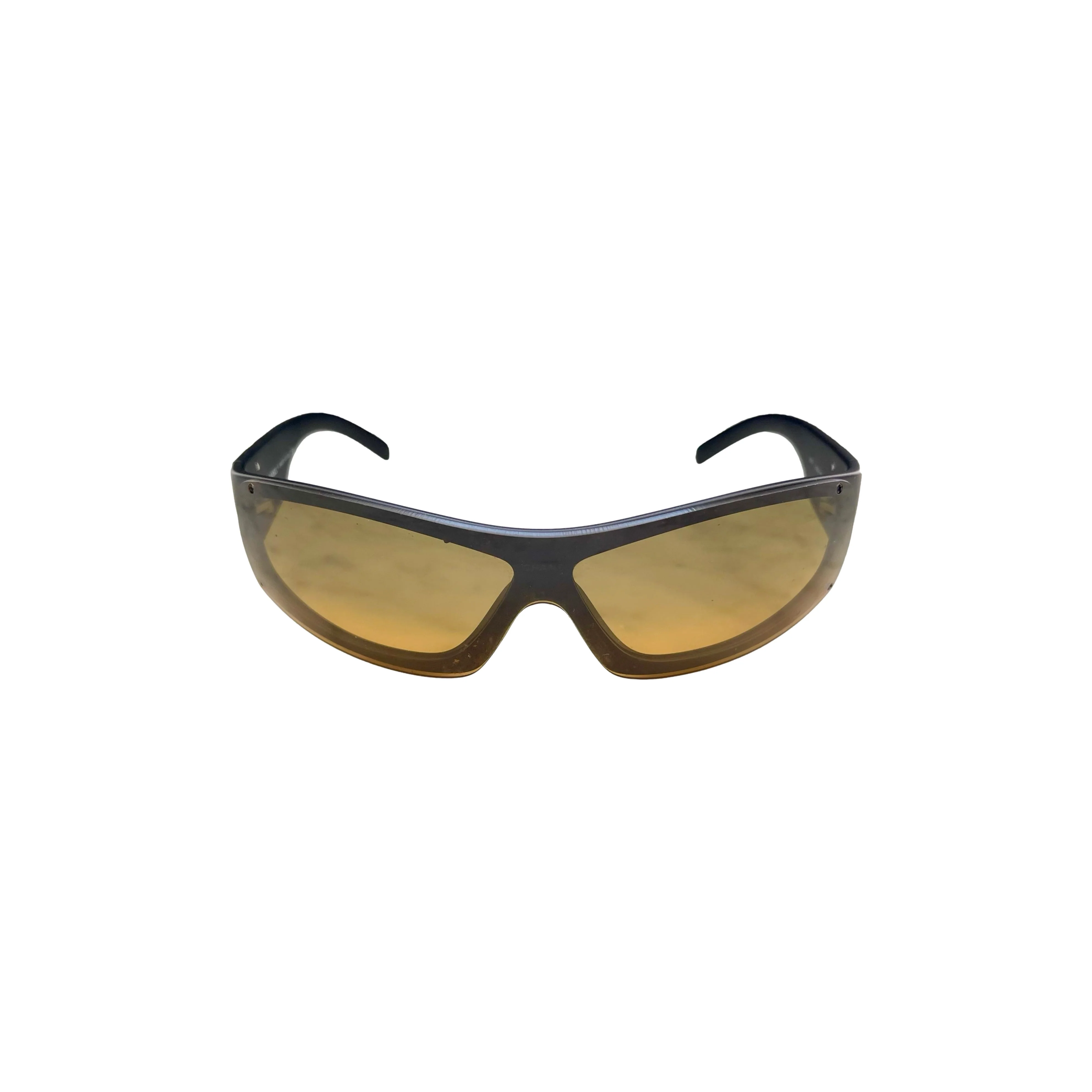 Chanel Matte Black Neon Sunglasses - Image 2