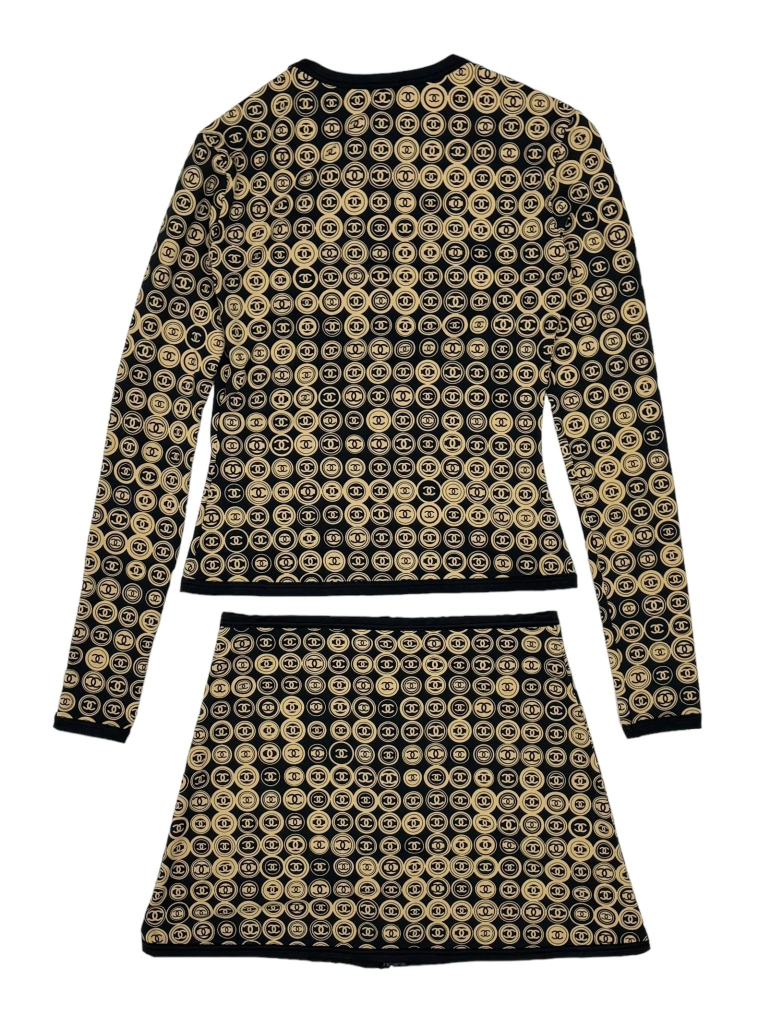 Chanel Medallion Logo Skirt Set - Image 4