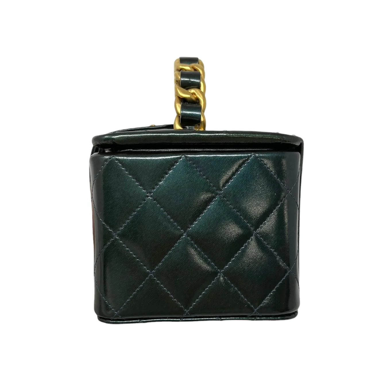 Chanel Micro Green Top Handle Bag - Image 4