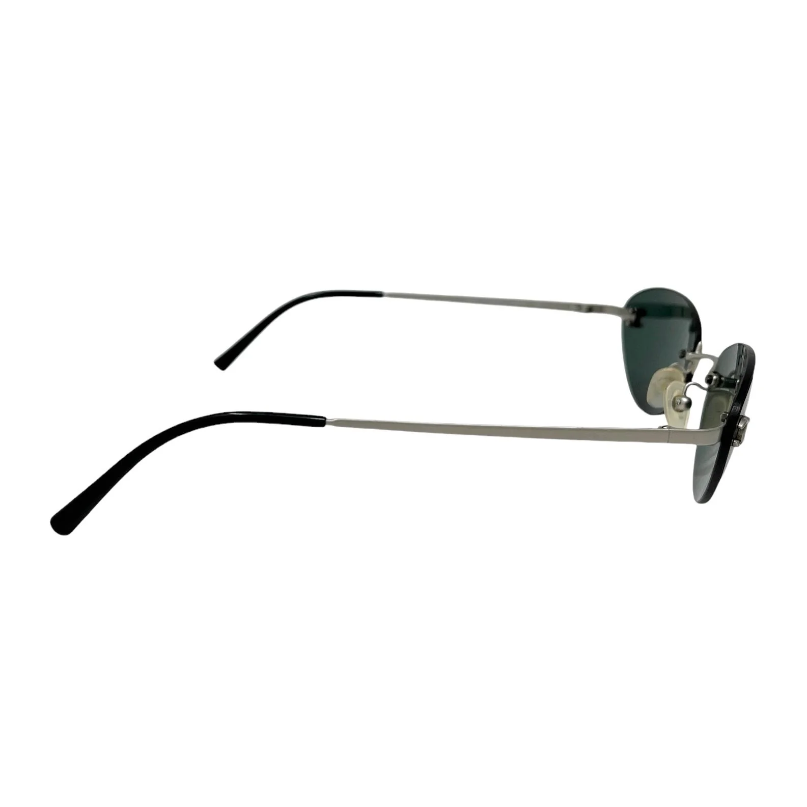 Chanel Mini Dark Blue Logo Sunglasses - Image 2