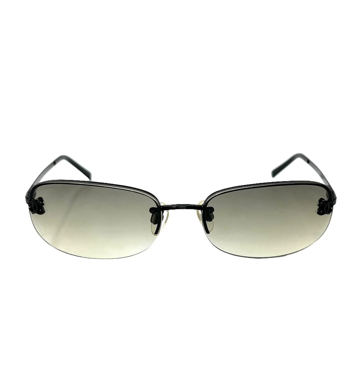 Chanel Mini Smoke Ombre Logo Sunglasses - Image 2