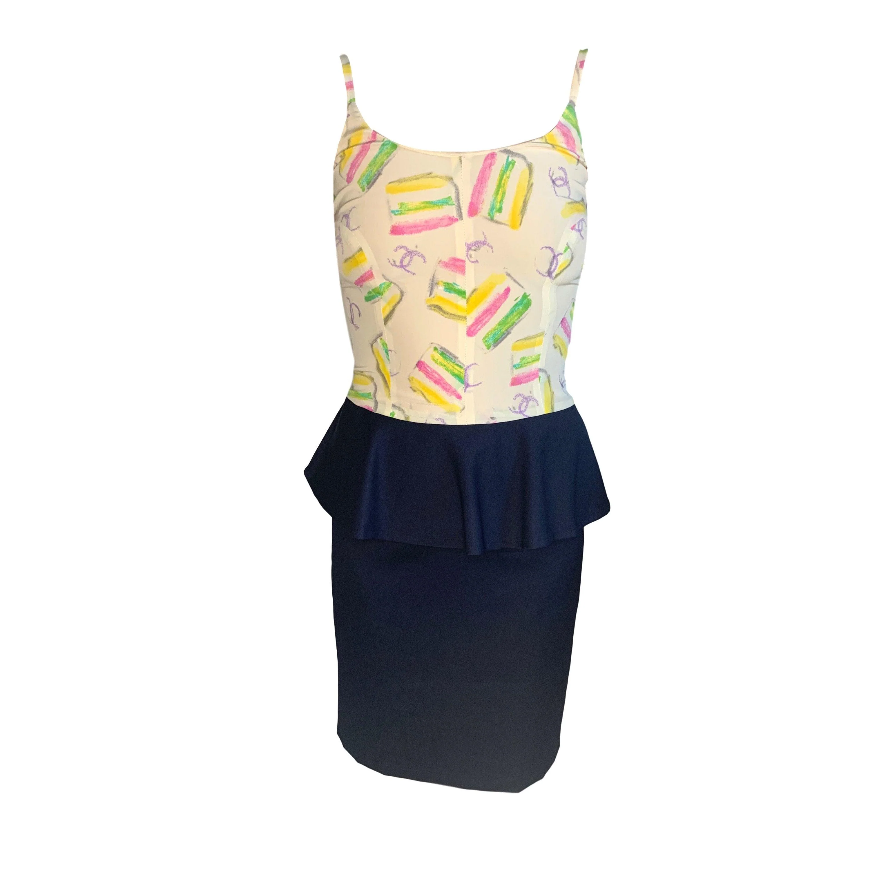 Chanel Multi Cake Dress