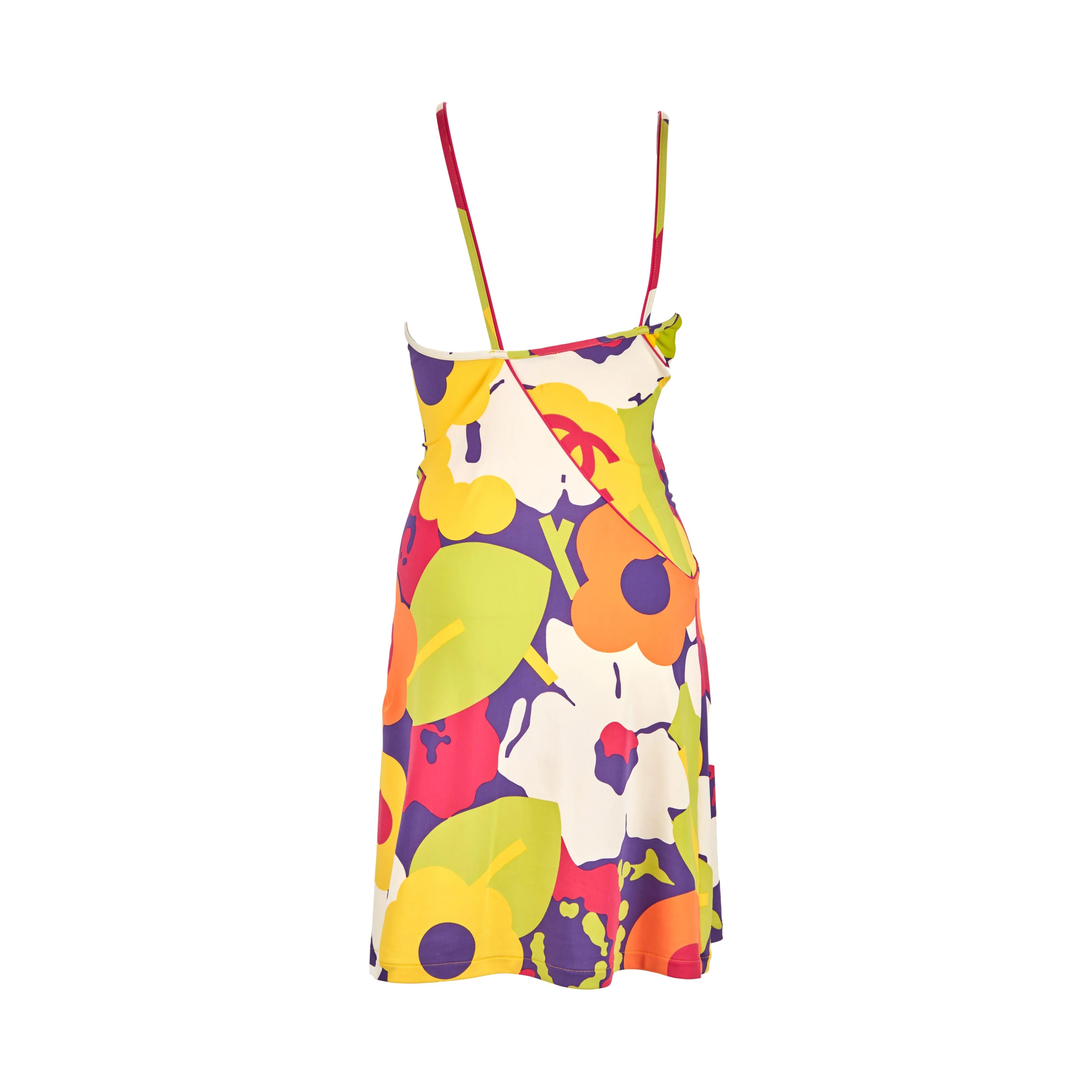 Chanel Multicolor Logo Dress - Image 2