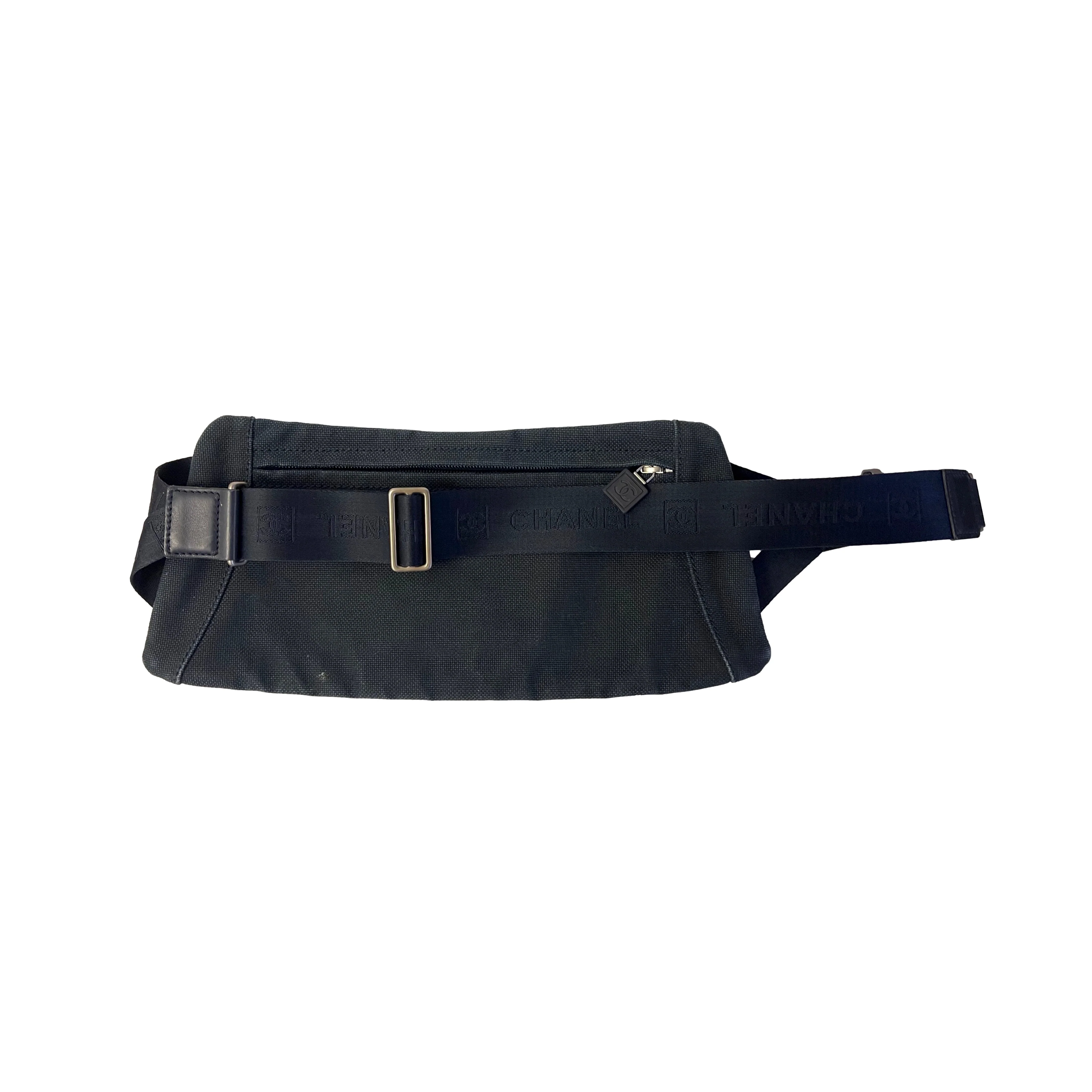 Chanel Navy Sport Belt Bag - Image 2
