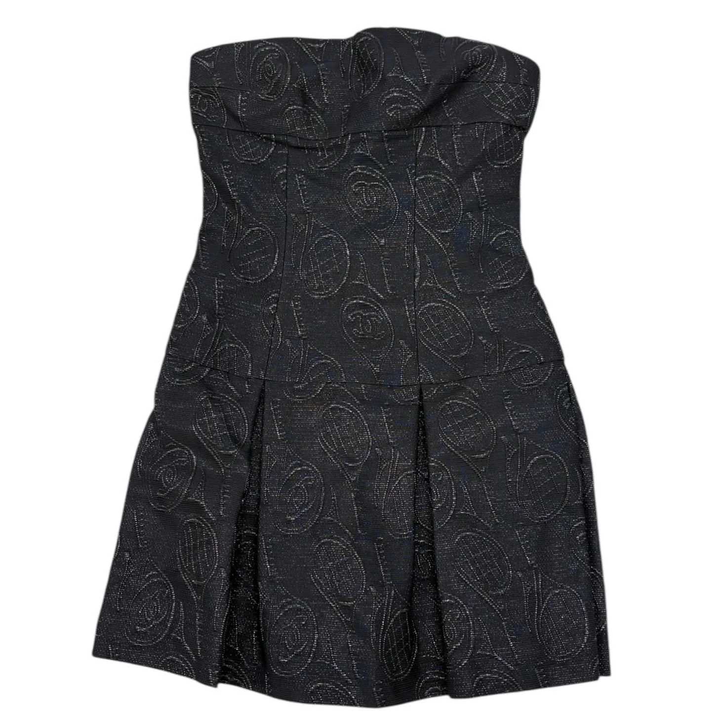 Chanel Navy Tennis Logo Dress