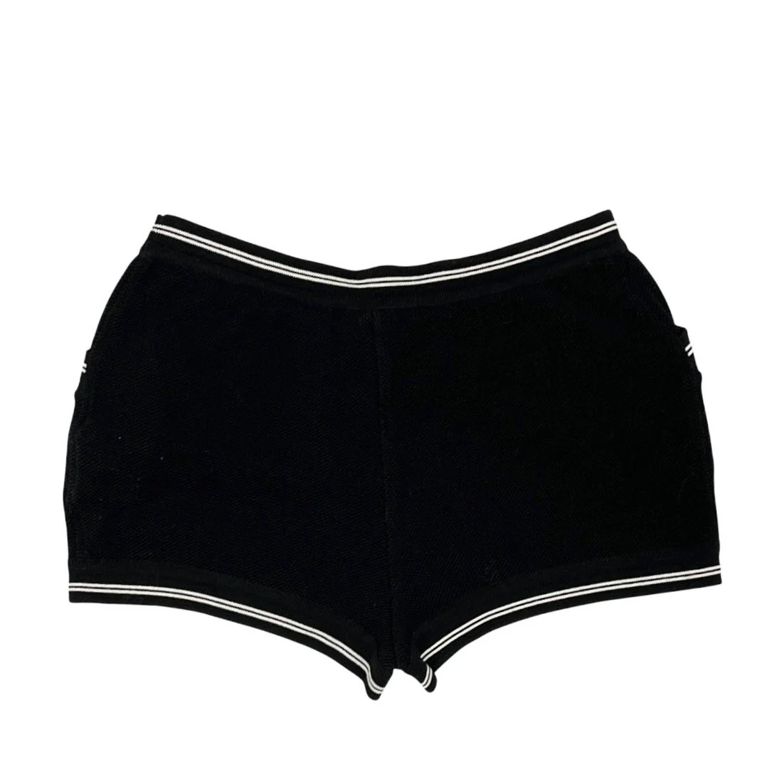 Chanel Navy Tennis  Logo Shorts - Image 2